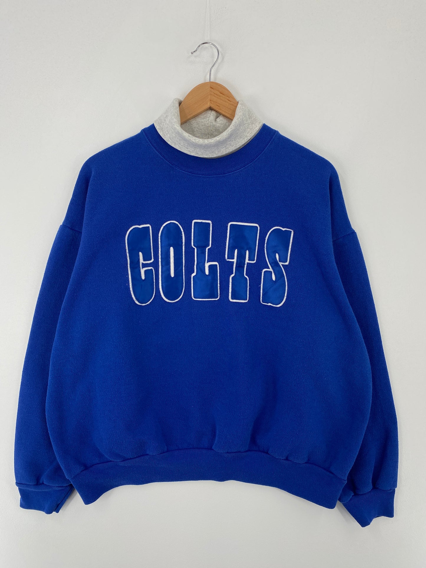 90's INDIANAPOLIS COLTS Made in USA Size XL Vintage NFL Sweat-shirt / A9607