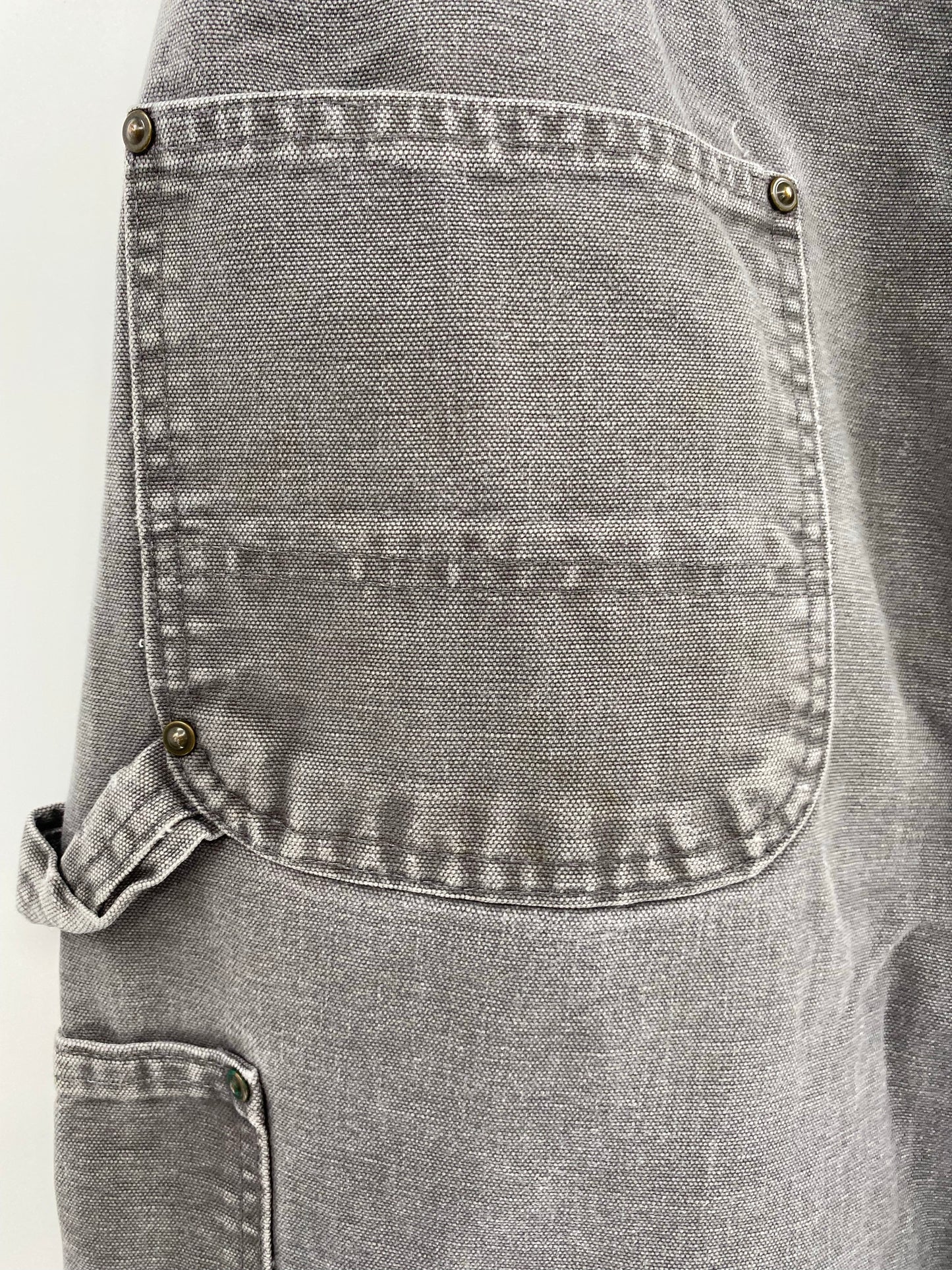 Vintage CARHARTT Size 34x32 Double Knee Duck Pants / K6522