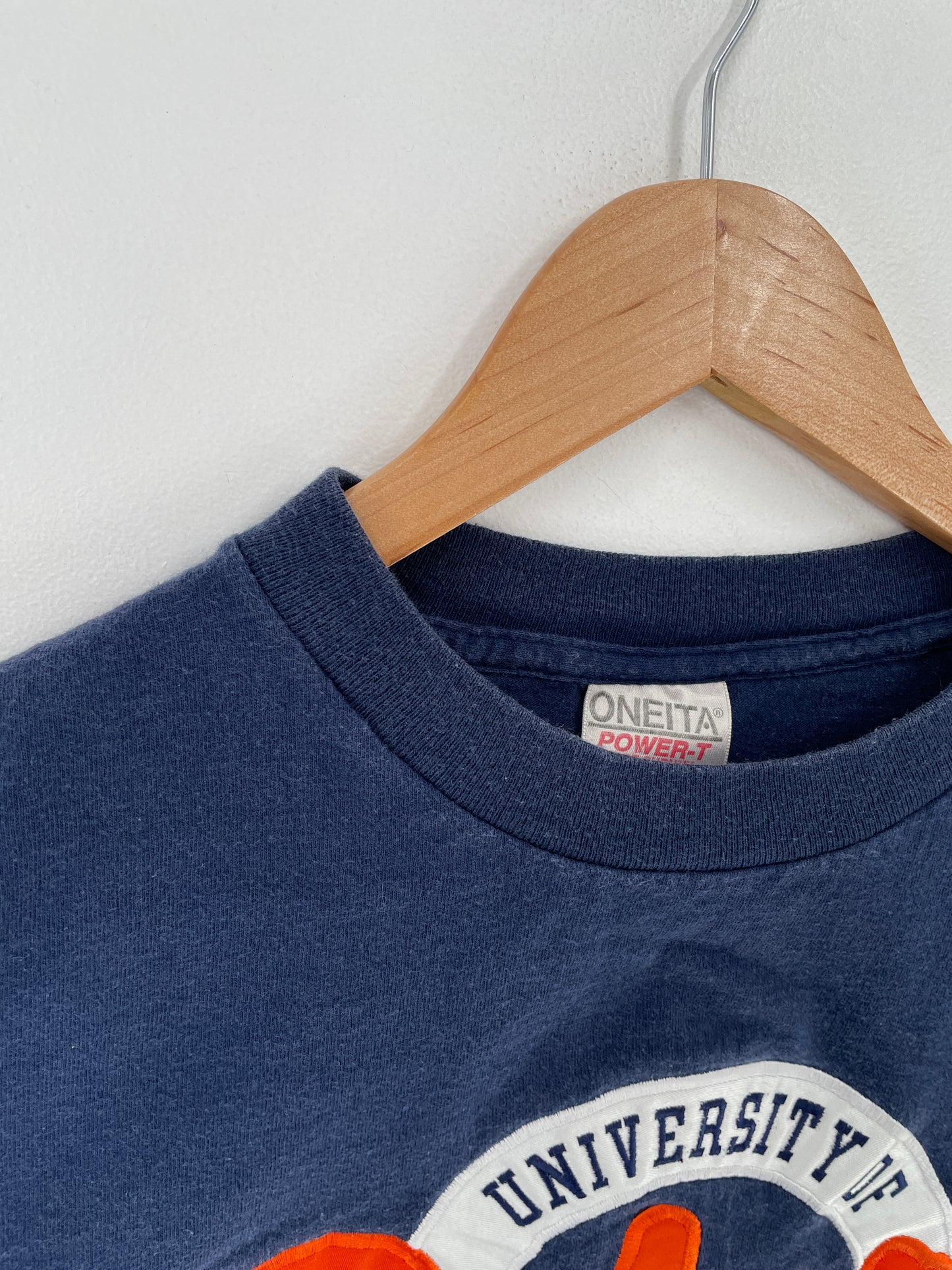 90’s UNIVERSITY OF FLORIDA GATORS Size L Vintage College T-Shirt / E5637T