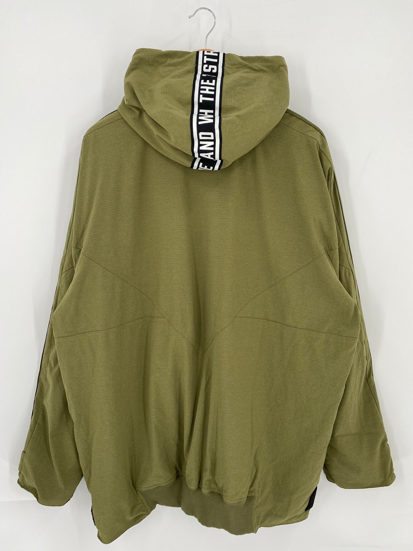 00’s ADIDAS Size XXL Vintage Zip up Hoodie Nylon Jacket/ K6589