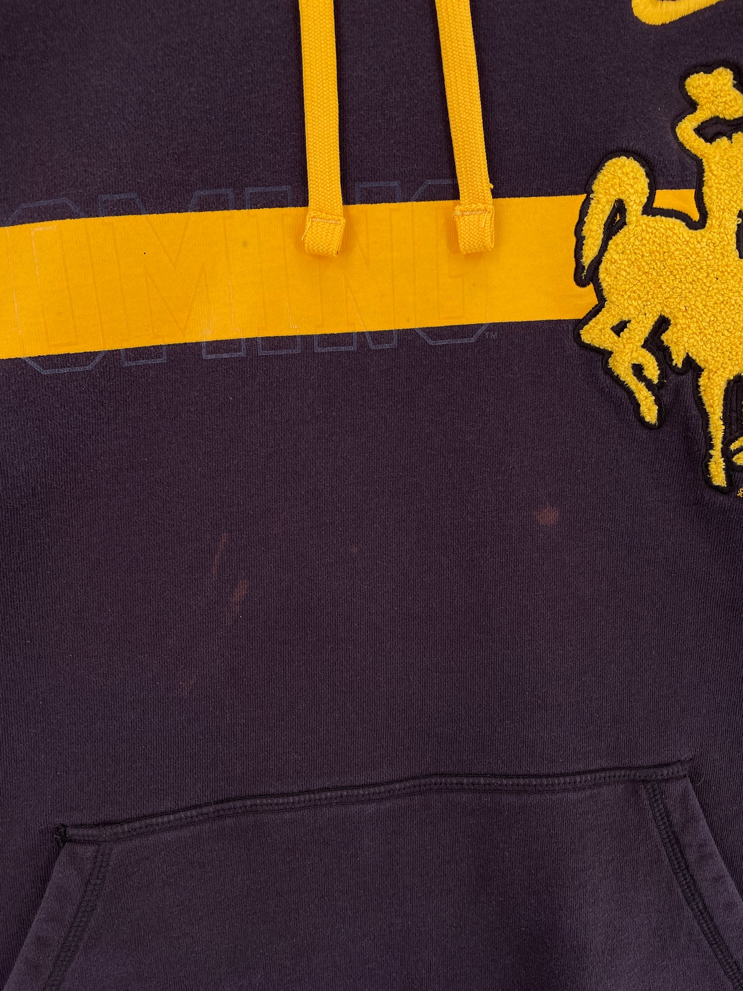 Vintage NIKE x WYOMING Size XL Vintage College Hoodie Sweat-shirt / E4629S