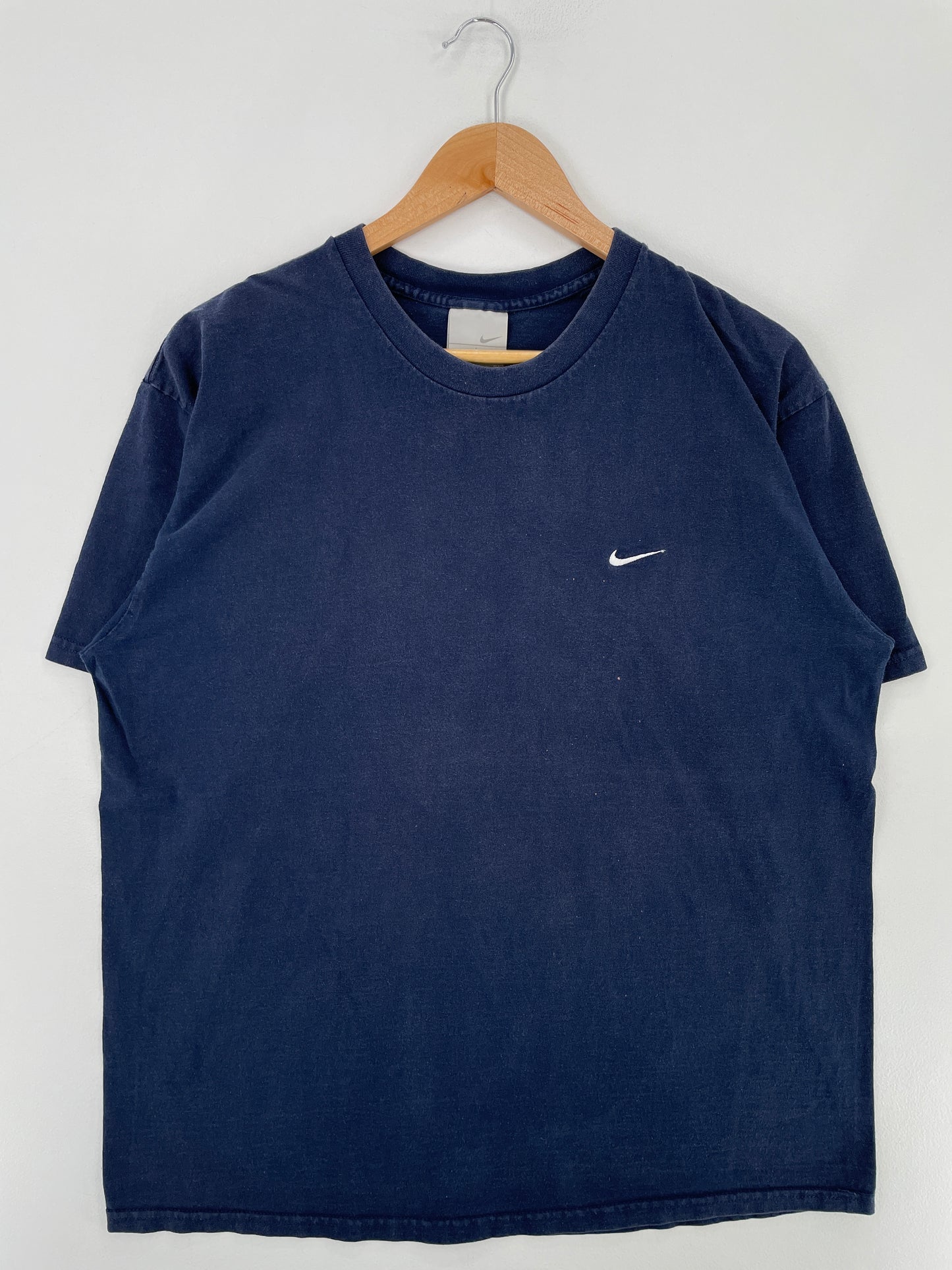 00' NIKE MINI SWOOSH Size L Vintage T-Shirt / E4453T