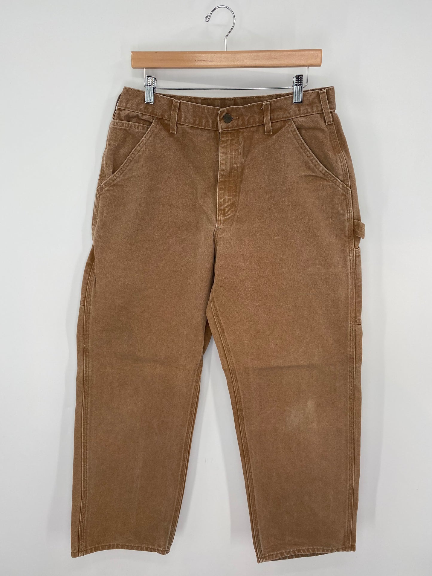 90’s CARHARTT Made in USA Size W32xL29 Vintage Duck Pants / K9983