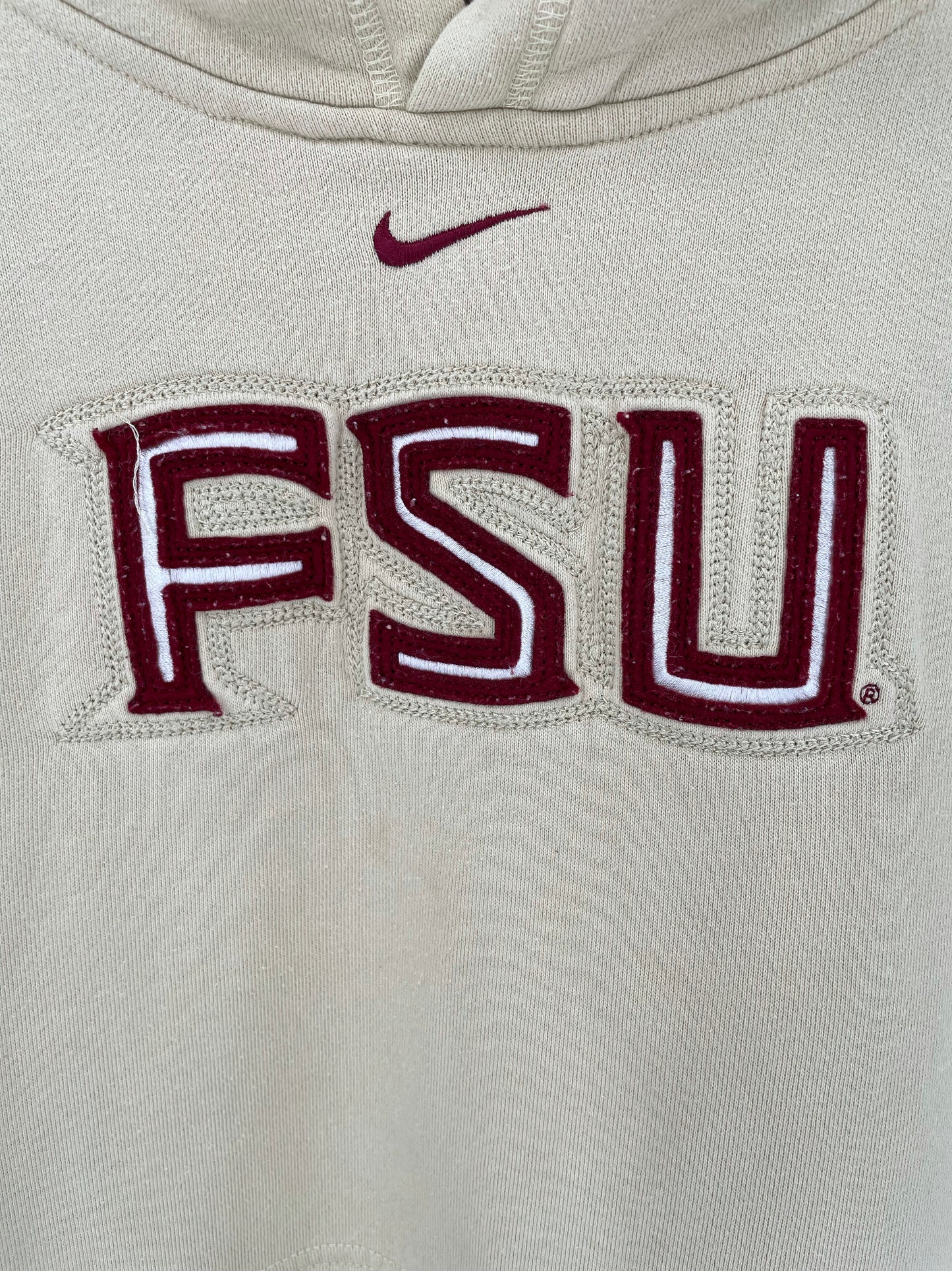 00' NIKE FLORIDA STATE FSU Size L Vintage Hoodie Sweat shirt / K5351