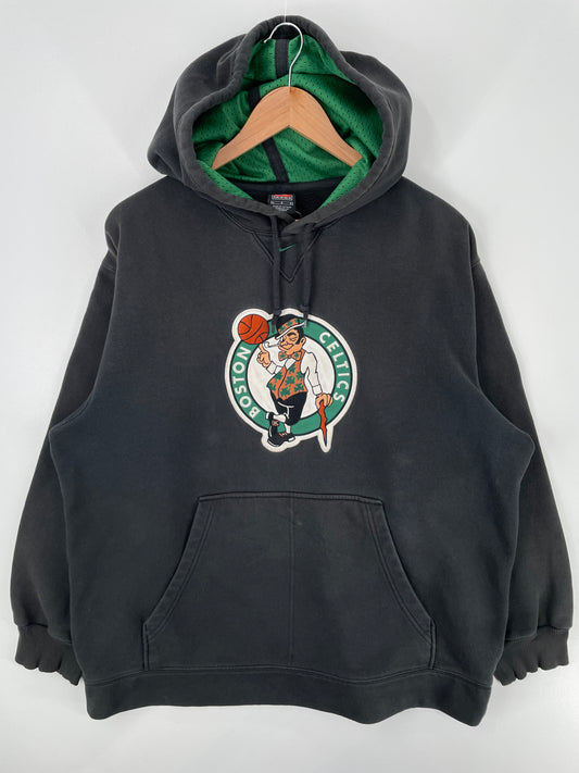00' NIKE BOSTON CELTICS Size L Vintage NBA Sweat-shirt / A599