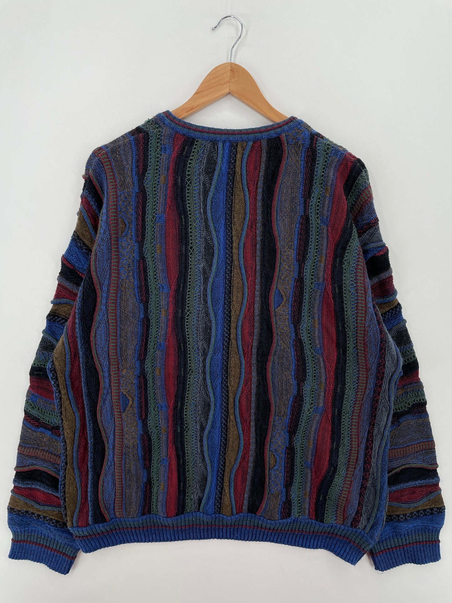 Vintage 3D COOGI- Style Size Approx.XL Knit Sweater / A7958