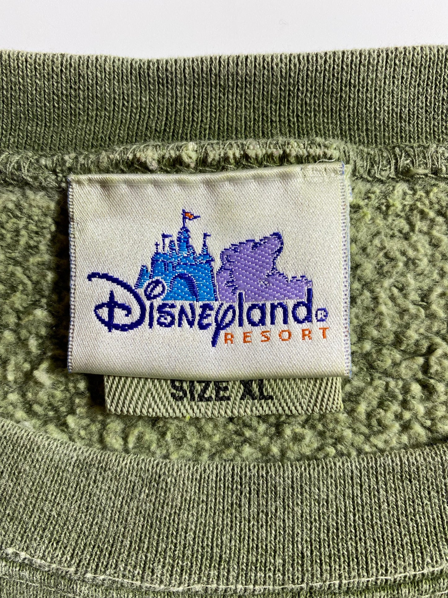 00’ DISNEYLAND Made in USA Size XL Vintage Sweat-shirt / K4573