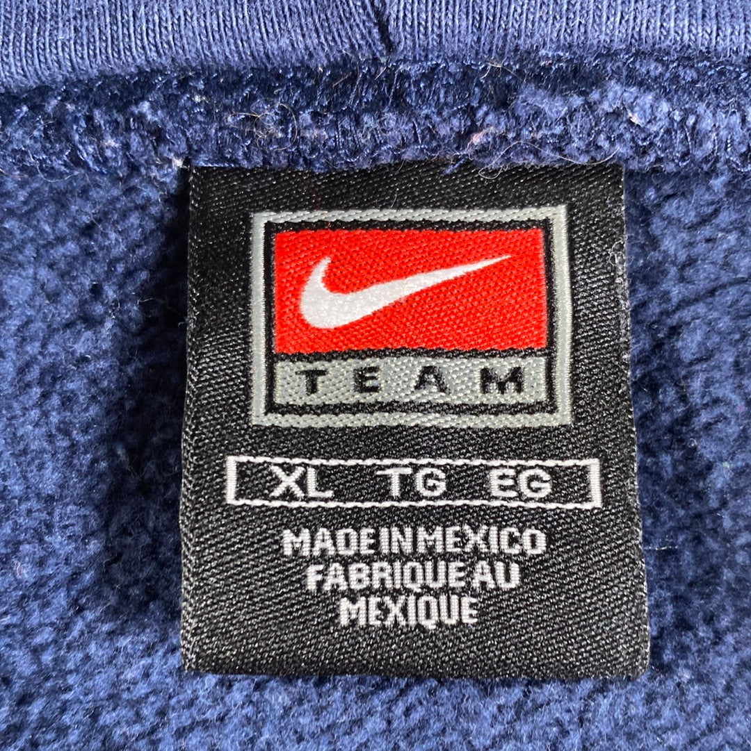 00' NIKE x PENN STATE Size XL Vintage College Hoodie Sweat-Shirt / E5192S