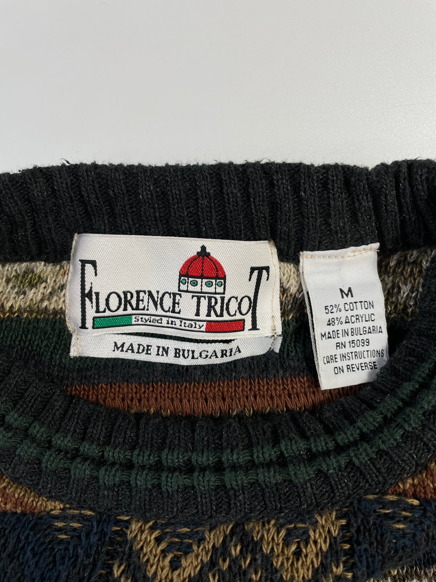 Vintage 3D COOGI- Style Size M Knit Sweater / A8268