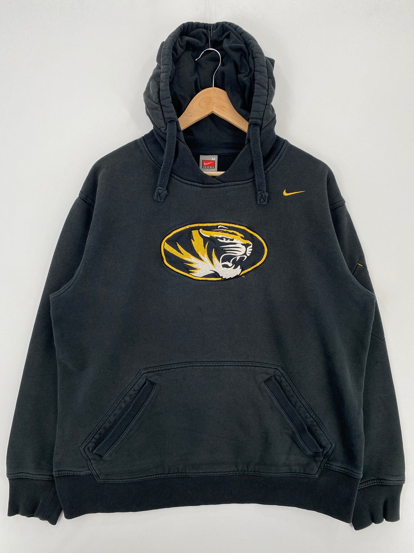 00' NIKE MINI SWOOSH MISSOURI Size M College Hoodie Sweat-Shirt / A4570