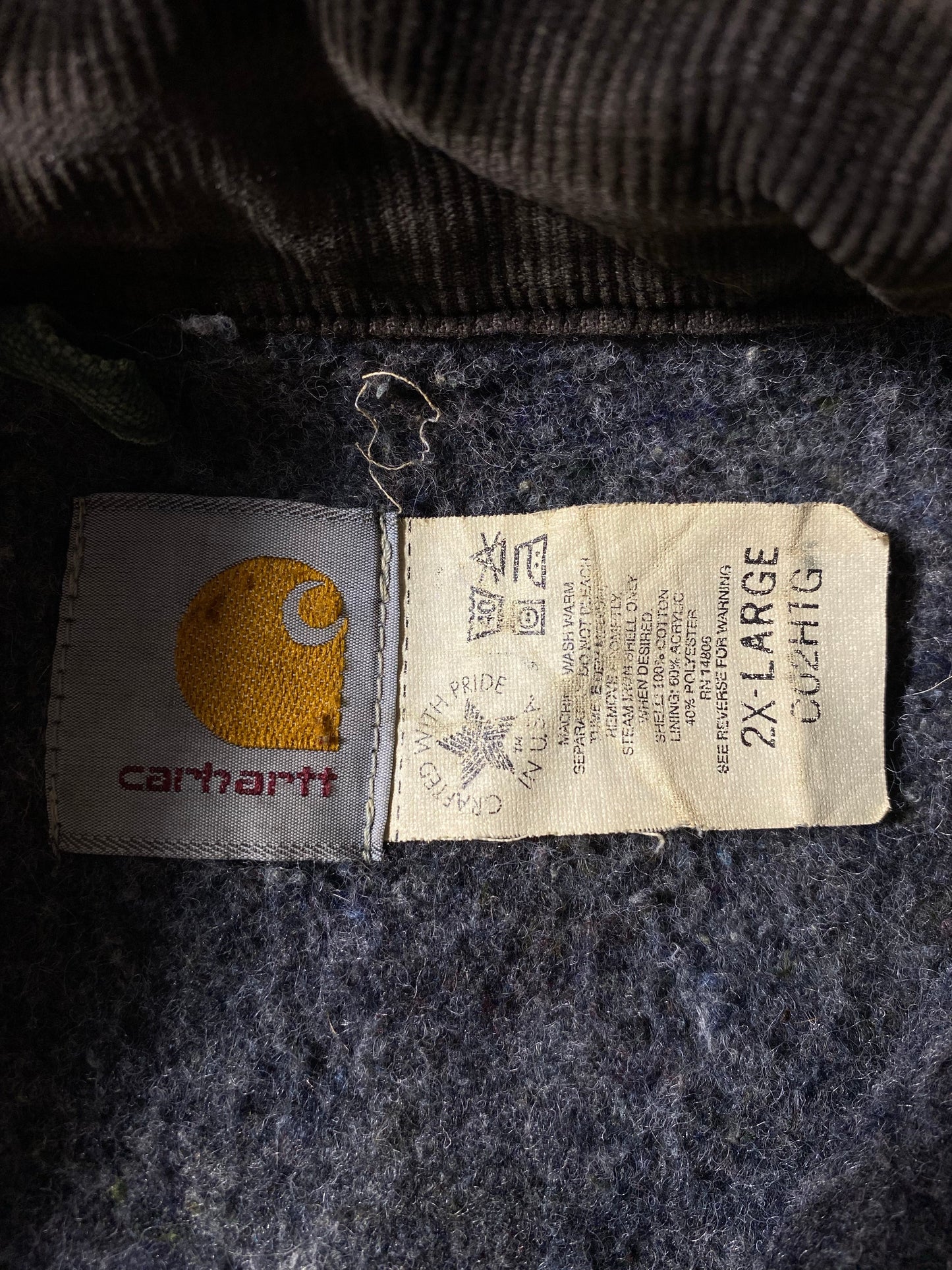 90’s CARHARRT Made in USA Size XXL Vintage Jacket/ K7848