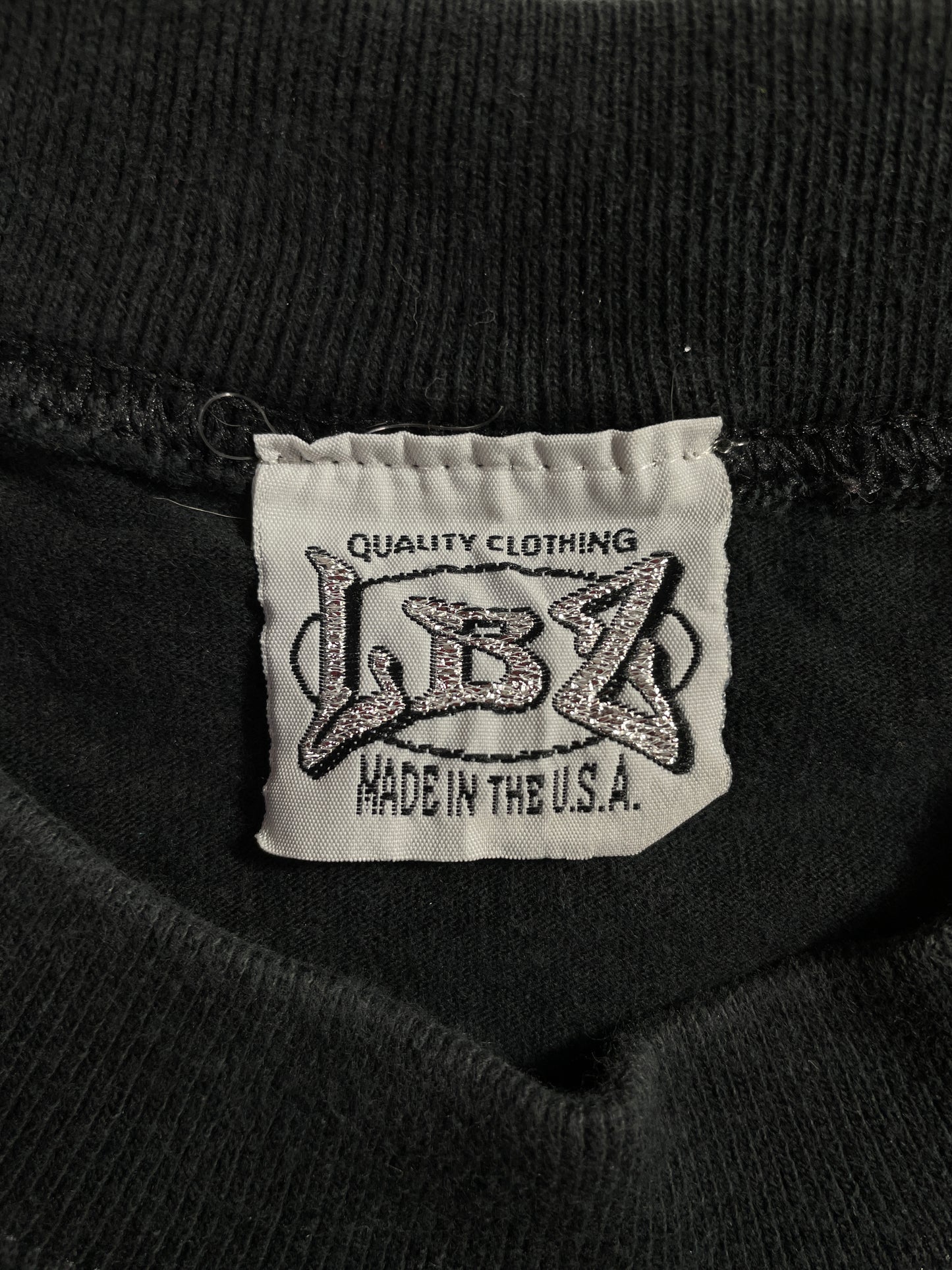 90' LBZ Made in USA Size Approx.XL Vintage Long sleeve T-Shirt / E6072T
