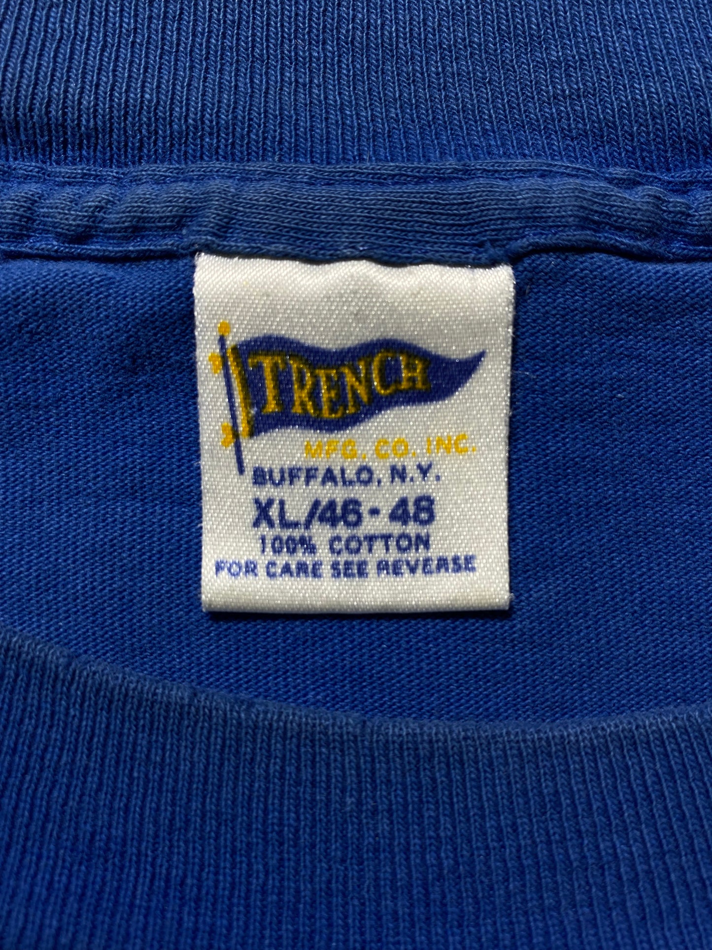 1990 LOS ANGELES DODGERS Made in USA Size XL Vintage MLB T-shirt / K9760