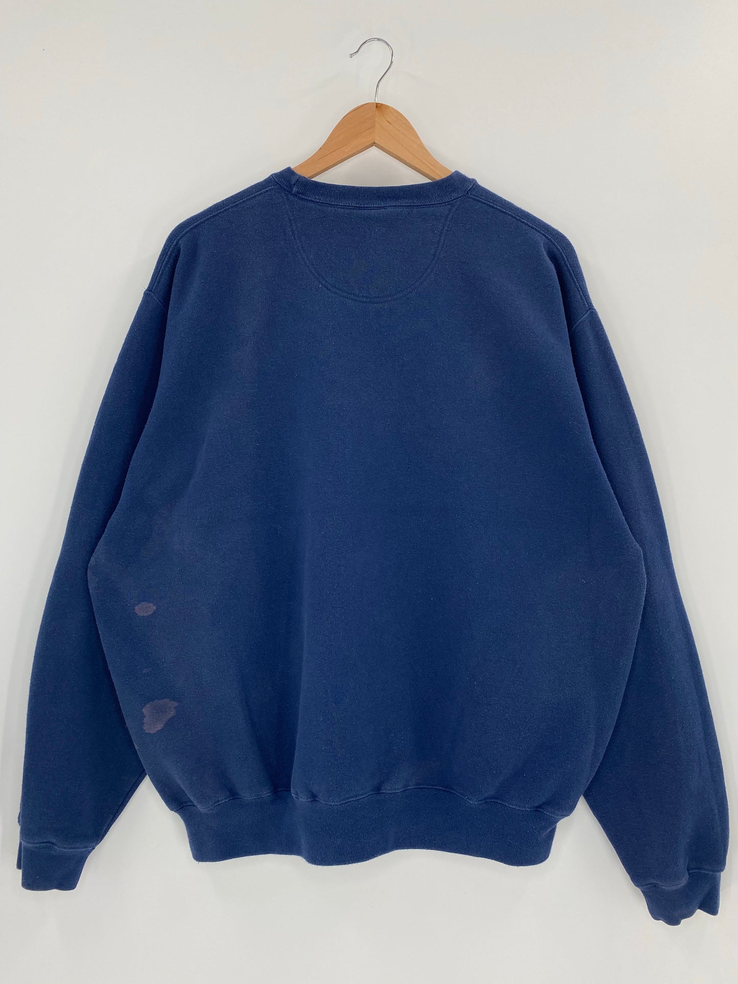 00' NIKE UNIVERSITY OF KANSAS Size L Vintage Sweat-Shirt / K4604