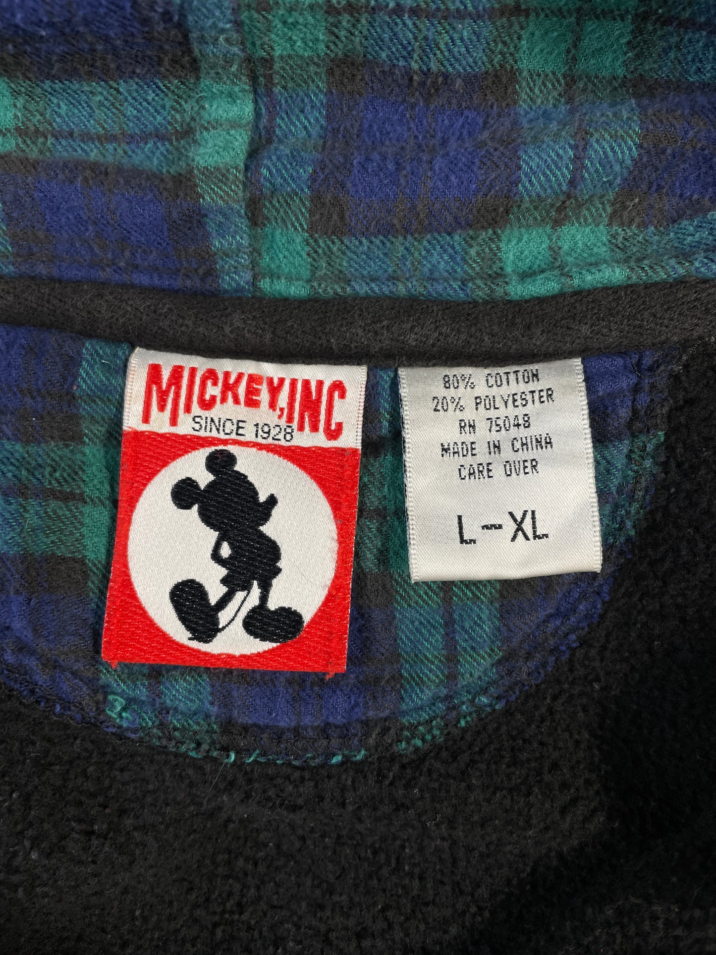 90’s DISNEY Size L-XL Vintage Hoodie Sweat-shirt / A7224
