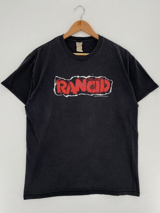 .2004 RANCID Size L Vintage Music T-Shirt / E3898T