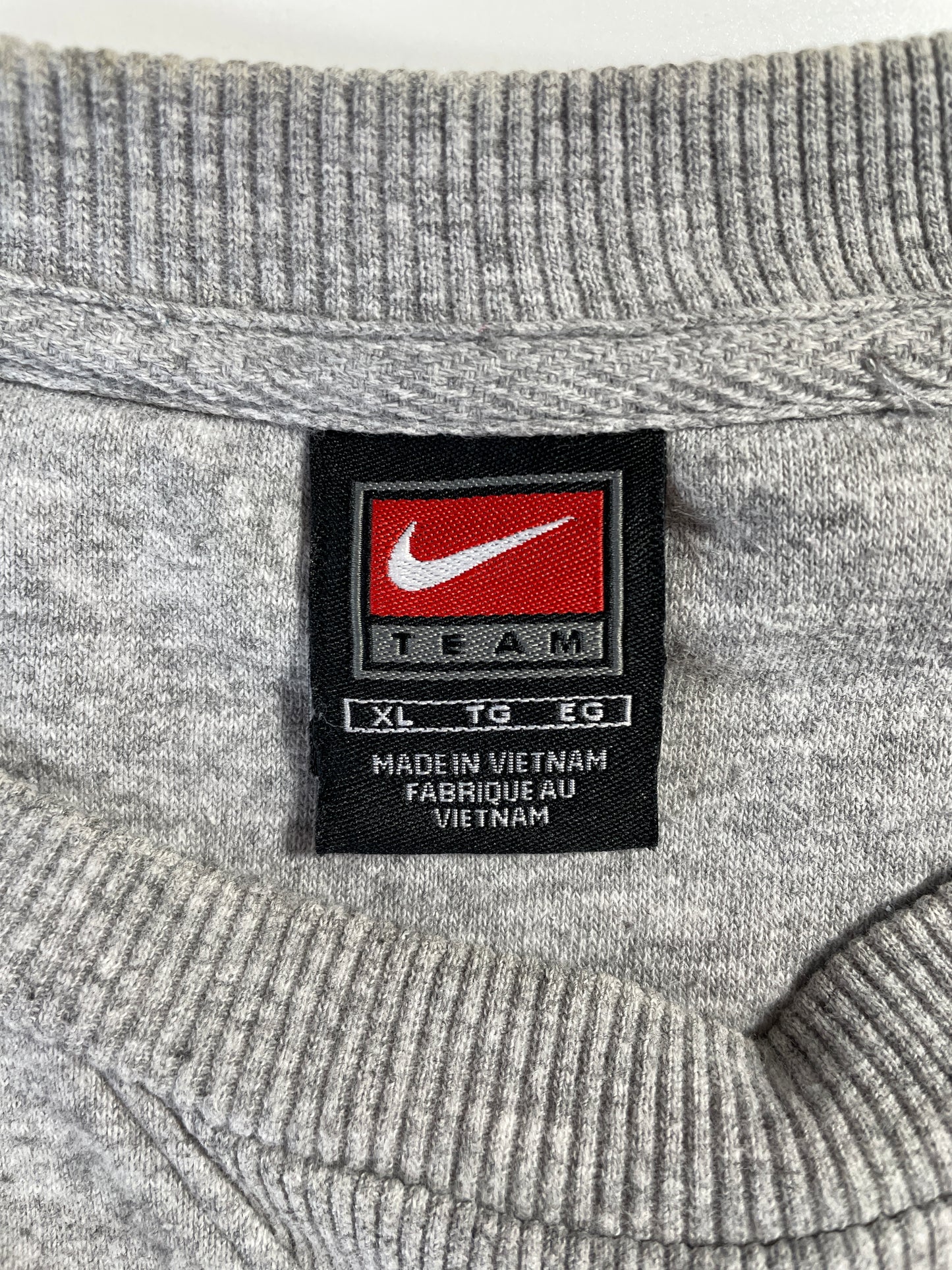 00' NIKE x NEBRASKA Size XL Vintage College Sweat-Shirt / A9214