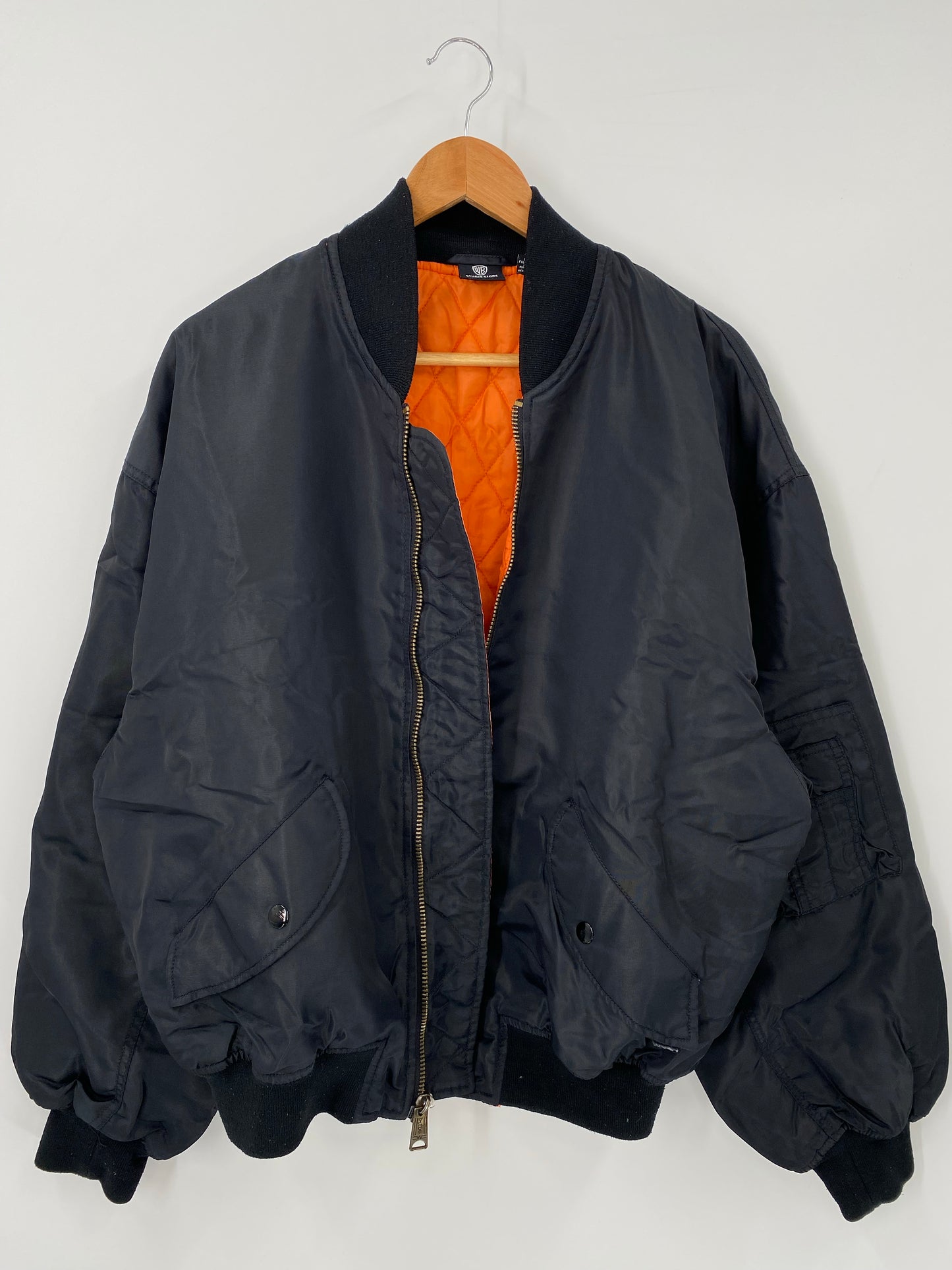 1996' LOONEY TUNES Size M Vintage Nylon Padded Outerwear / K4376