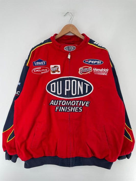 .Vintage NASCAR x DU PONT Size XXL Racing Jacket / E6054J