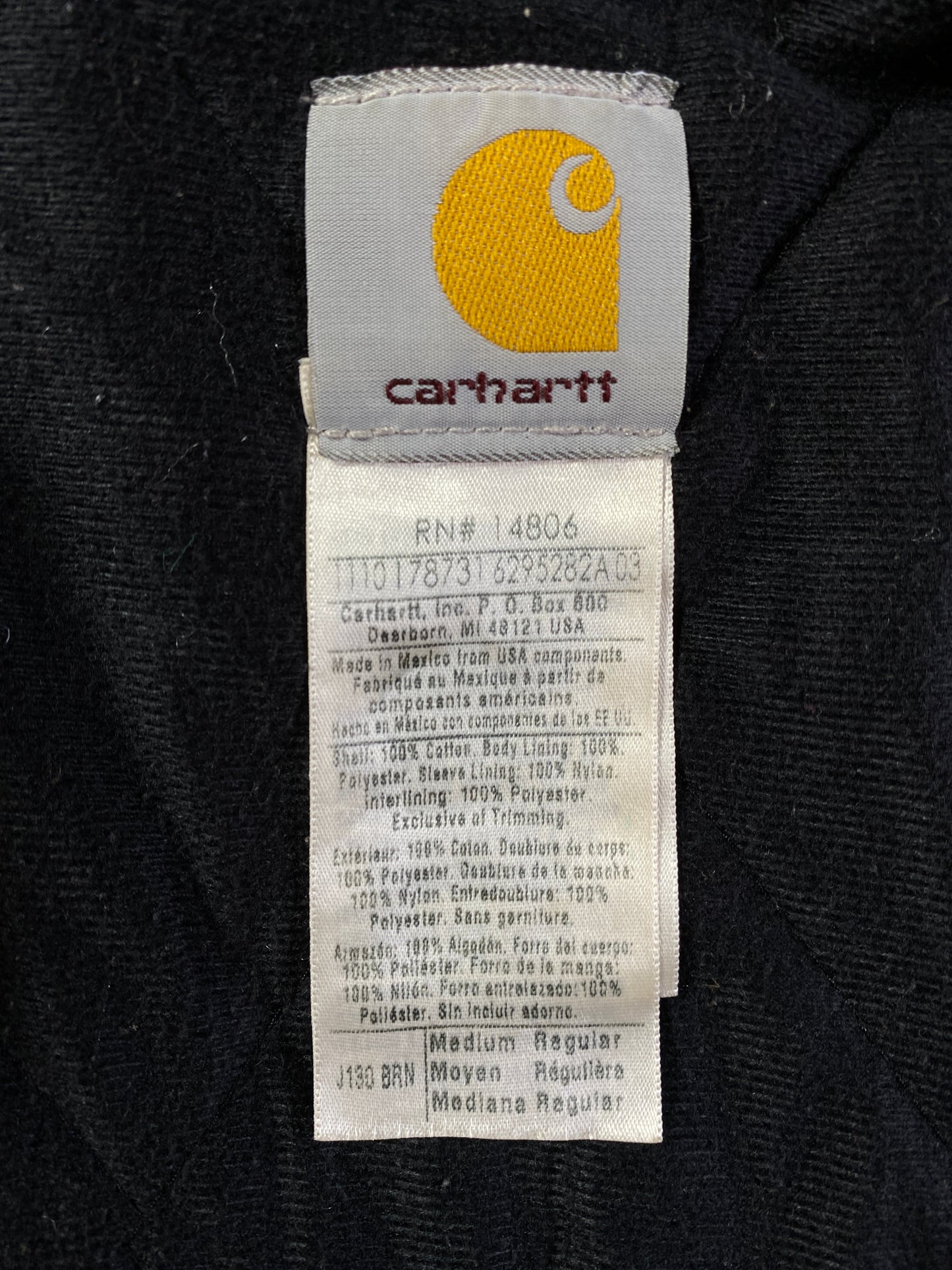 Vintage CARHARRT Size M Duck Jacket / A8300