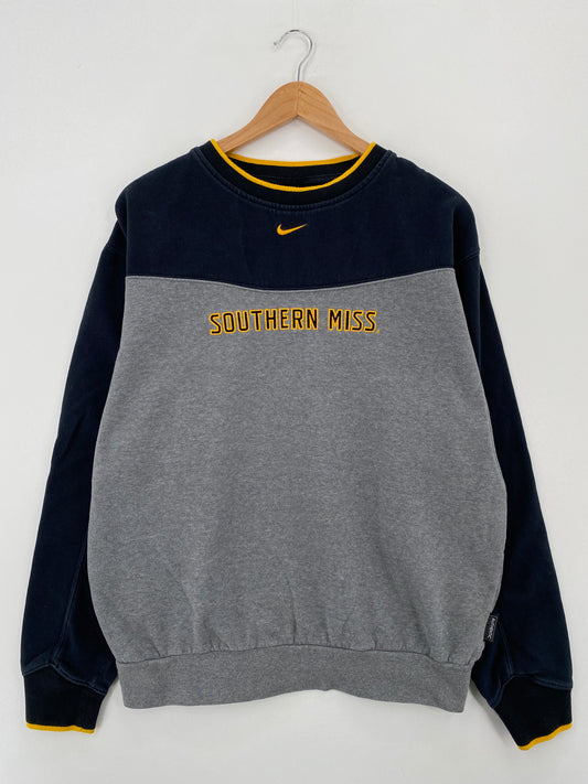 00' NIKE x SOUTHERN MISS Size M Vintage College Sweat-Shirt / A7208