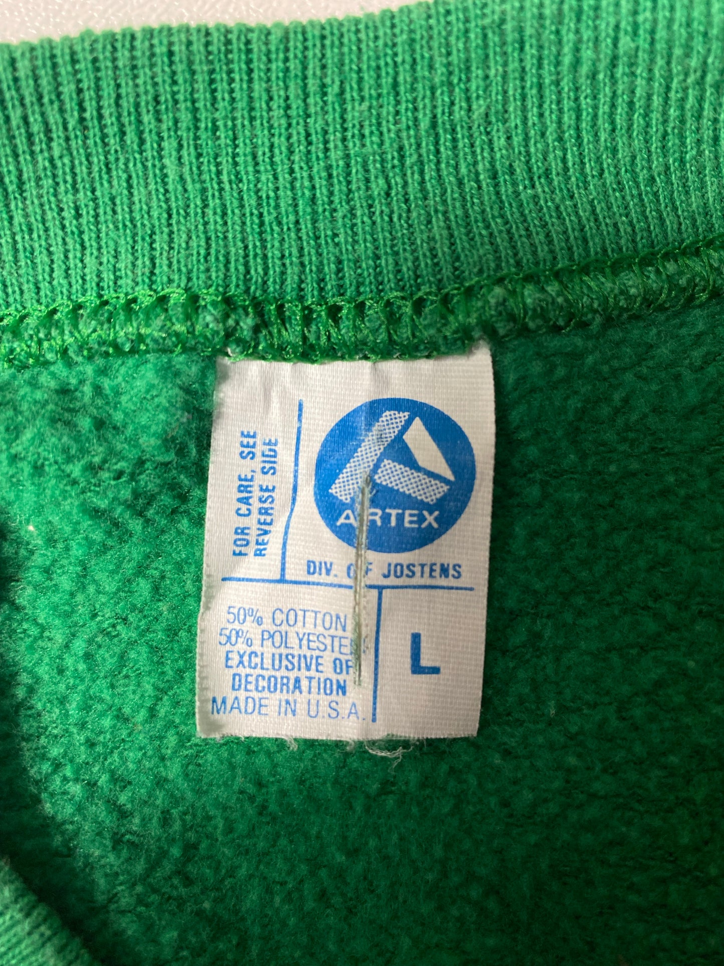 80's ST. PATRICK’S DAY SNOOPY Made in USA Size L Vintage Sweat-shirt / K4361