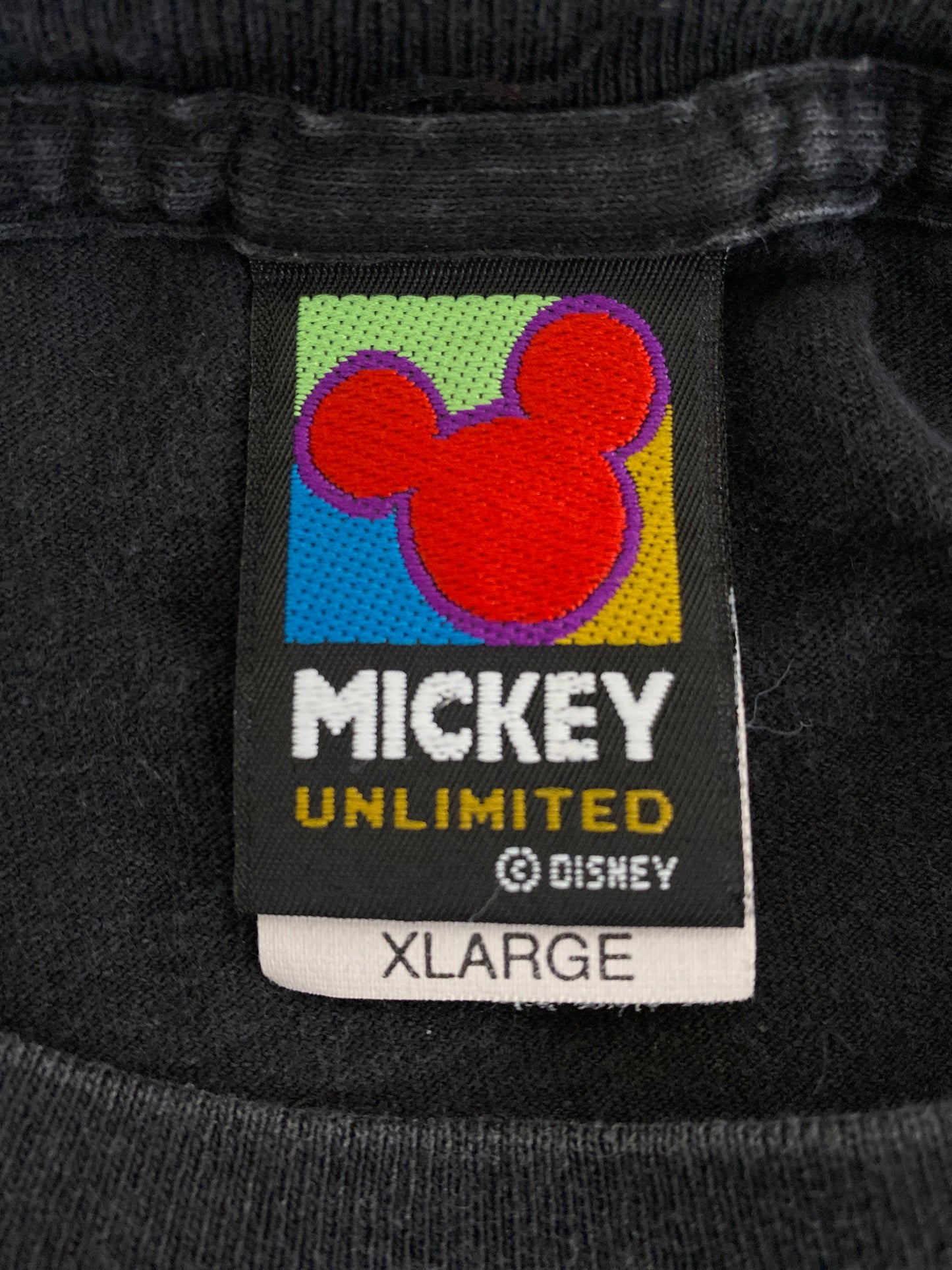 90’s DISNEY MICKEY Made in USA Size XL Vintage T-Shirt / A3284