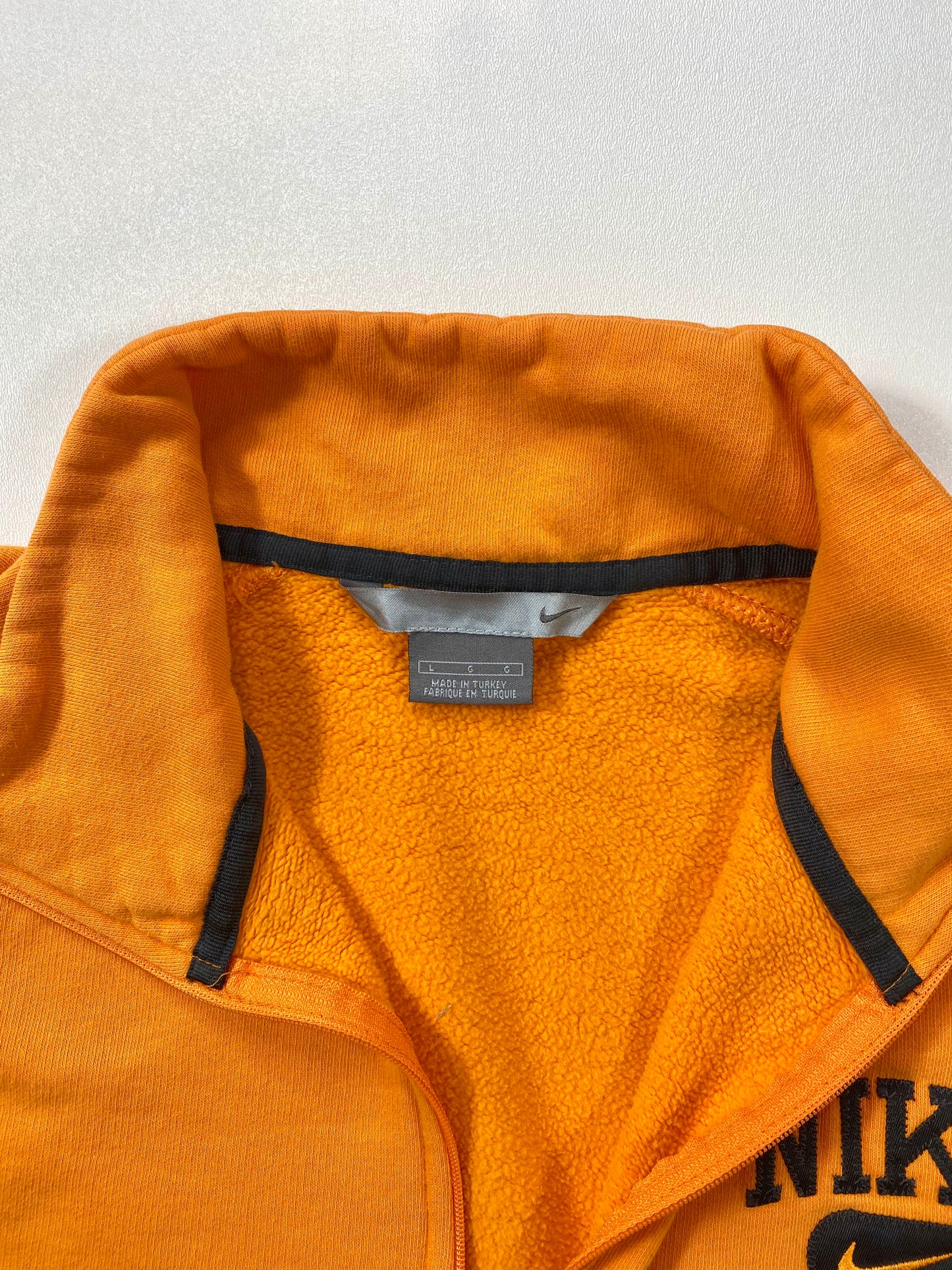 00’ NIKE Size L Vintage Half-zip Sweat-shirt  / 6010