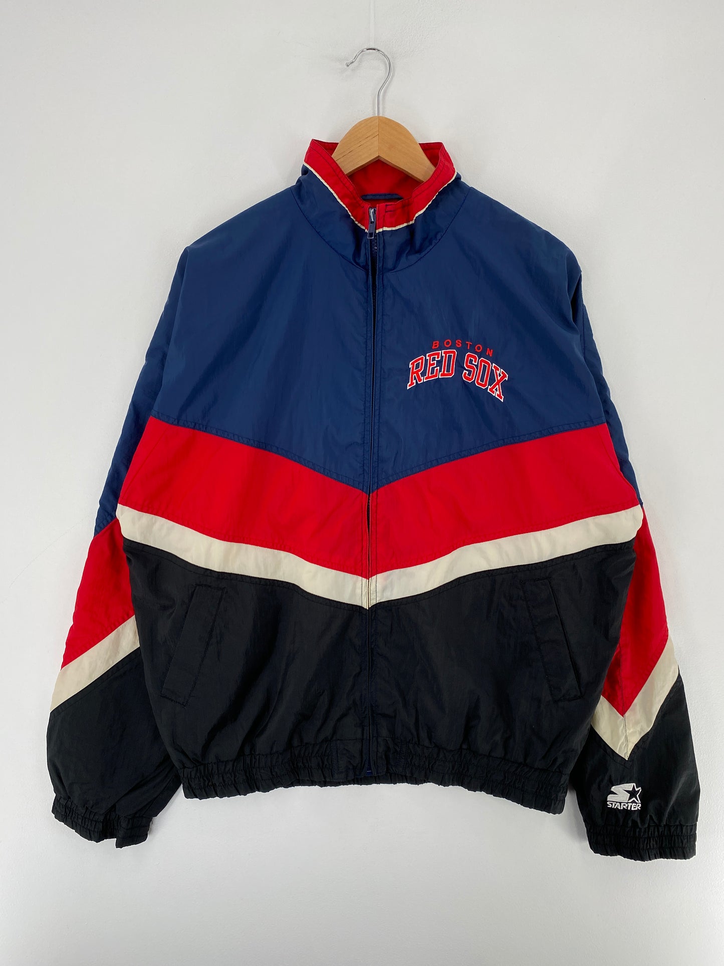 90’s STARTER X BOSTON RED SOX Size M MLB Nylon Jacket / E5347N