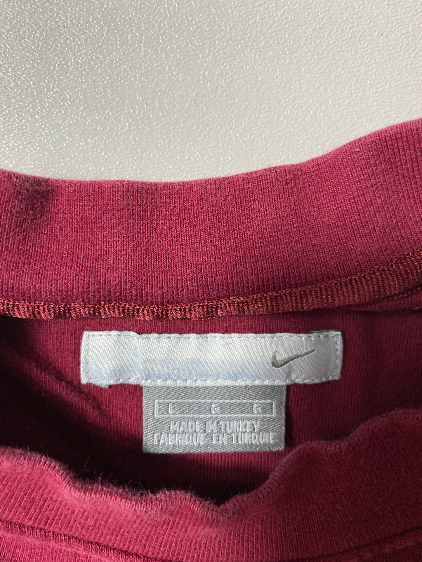 00’ NIKE MINI SWOOSH Size L Vintage Sweat-Shirt / K4491