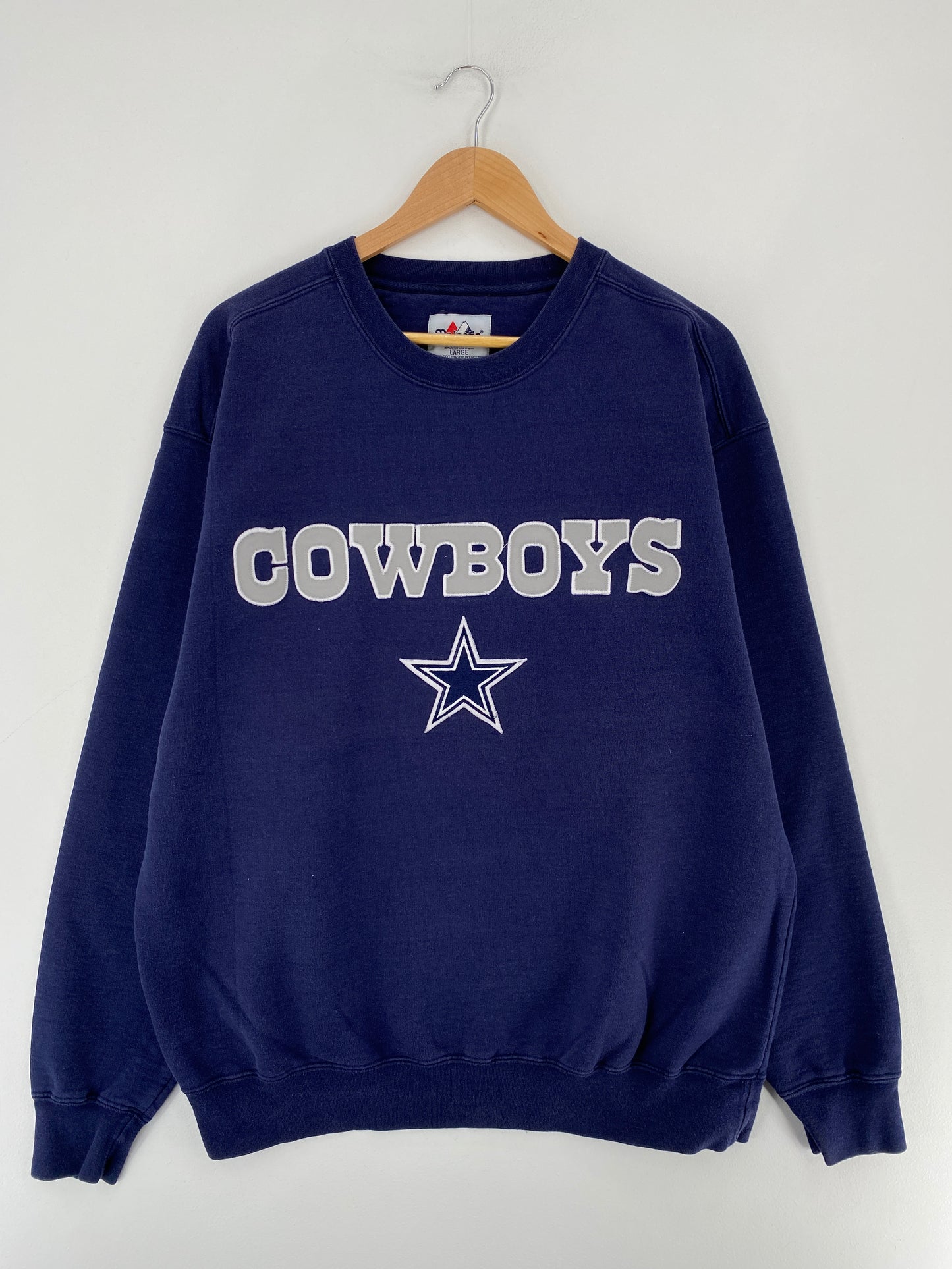 90’s DALLAS COWBOYS Size L Vintage NFL Sweat-shirt / E5526S