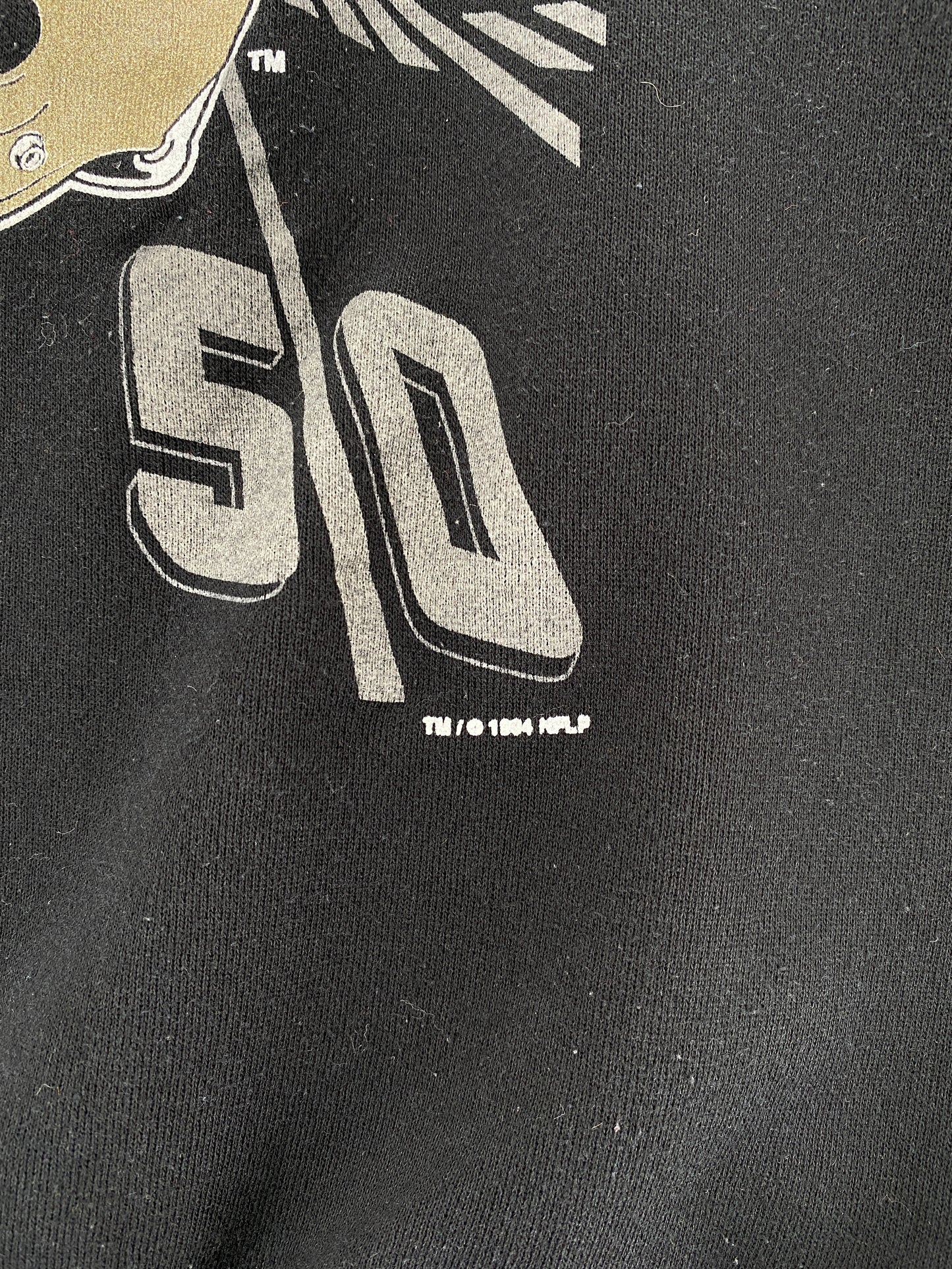 1994 NEW ORLEANS SAINTS Made in USA Size XL Vintage NFL Sweat-shirt / E6509S
