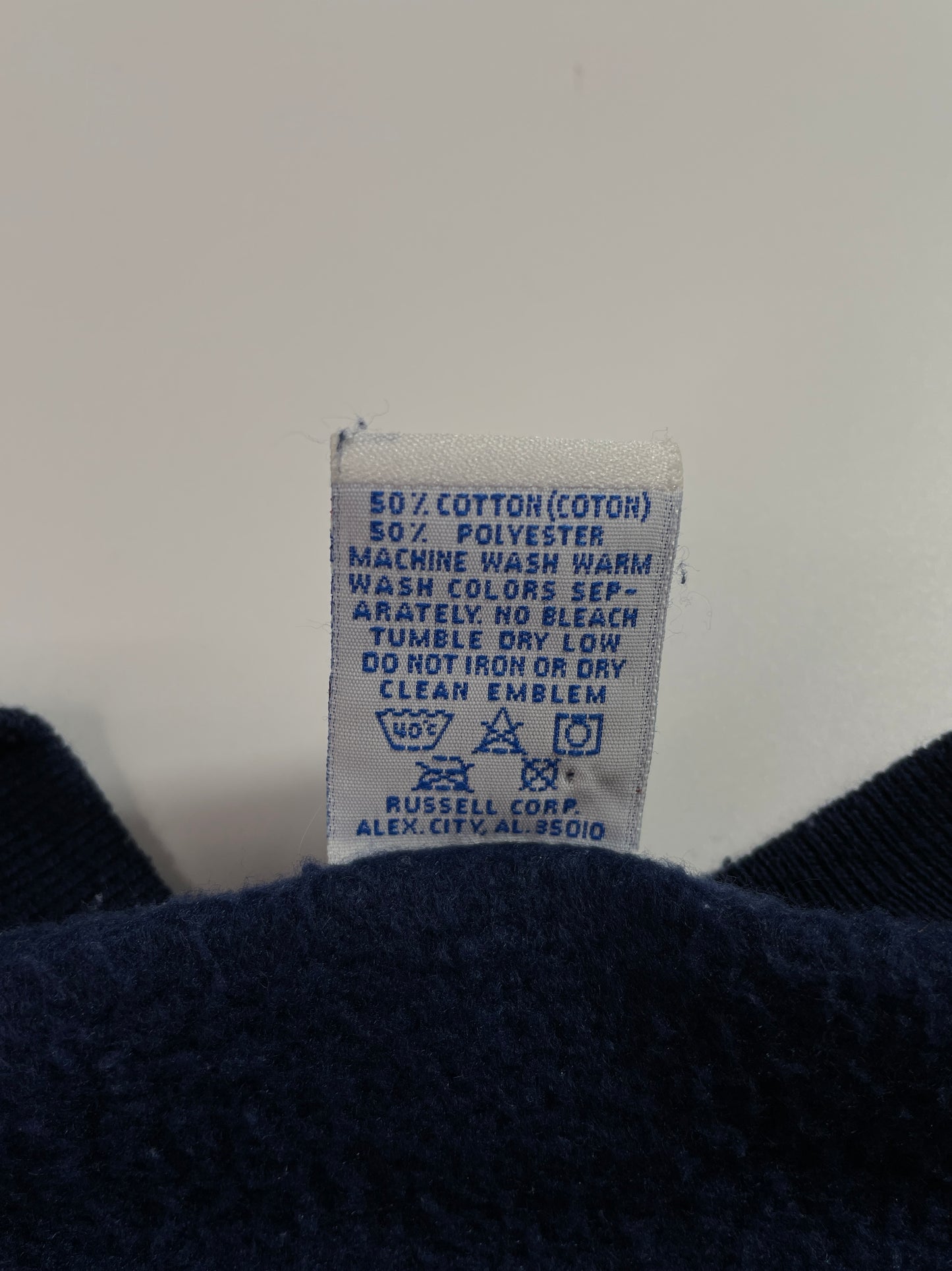 90's RUSSELL x UTICA Made in USA Size XXL Vintage College Sweat Shirt / E4963S