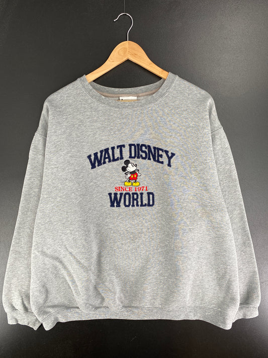 90’s WALT DISNEY WORLD Size XXL Vintage Sweat-shirt / A5084