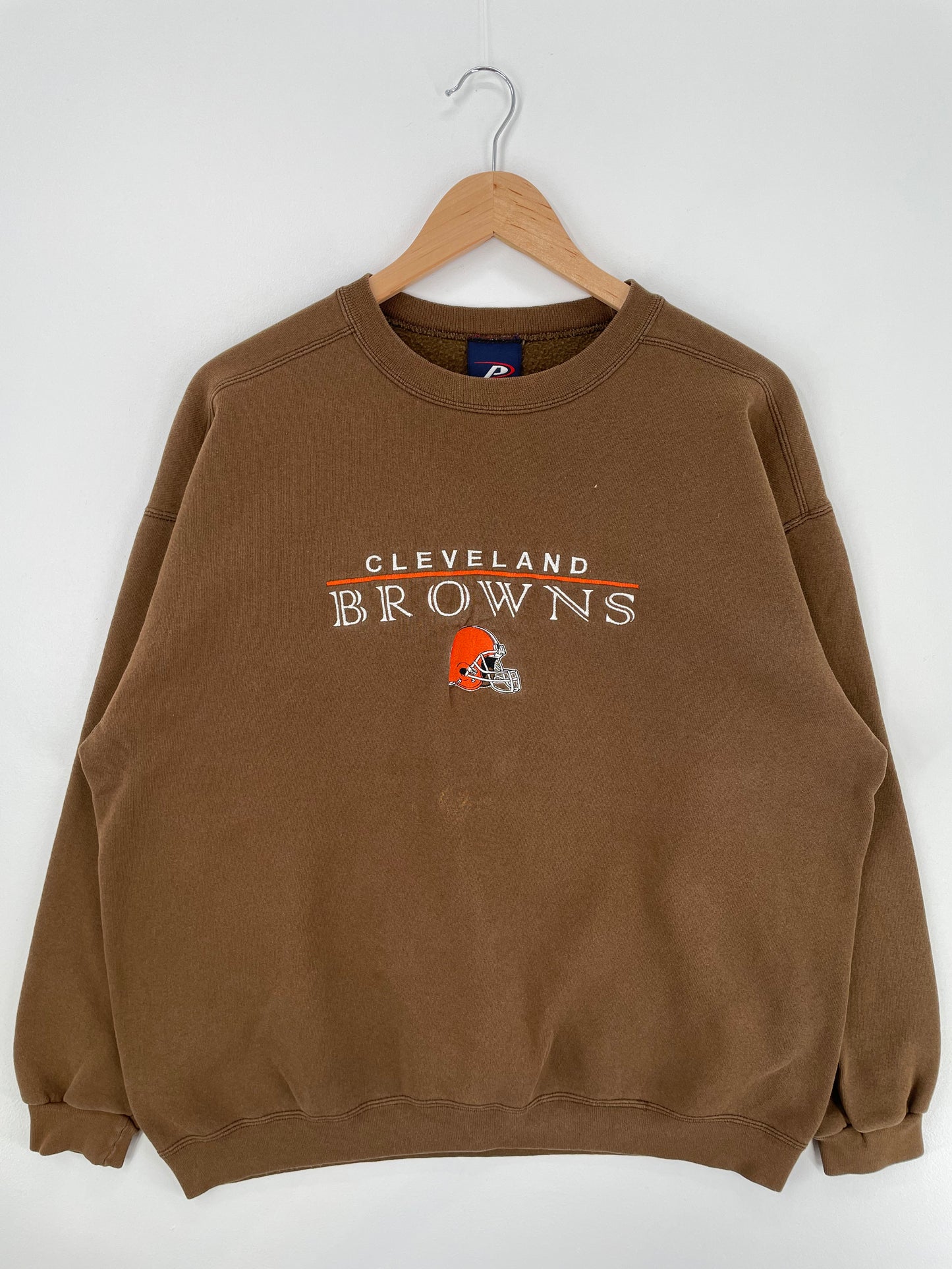 Vintage CLEVELAND BROWNS Size XL NFL Sweat-shirt / A867