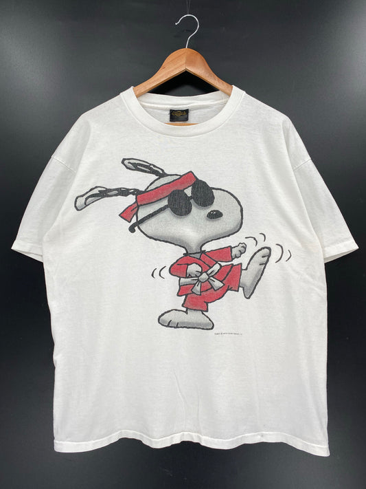 90’s SNOOPY Made in USA Size XL Vintage T-Shirts / K4658