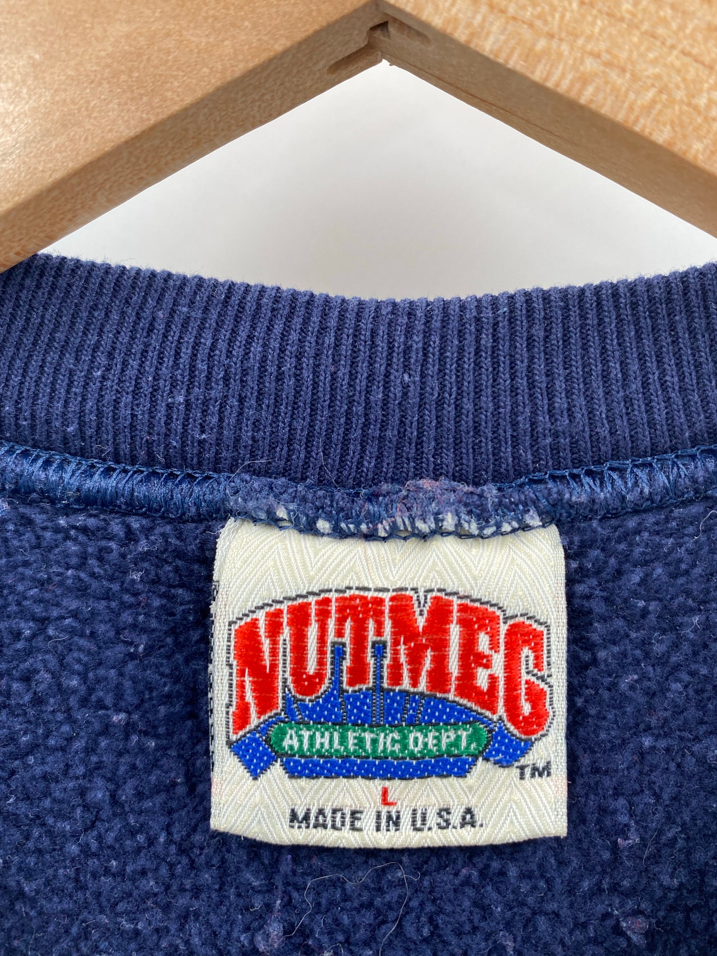 90’s NOTRE DAME Size L Vintage Sweat-shirt / K5938