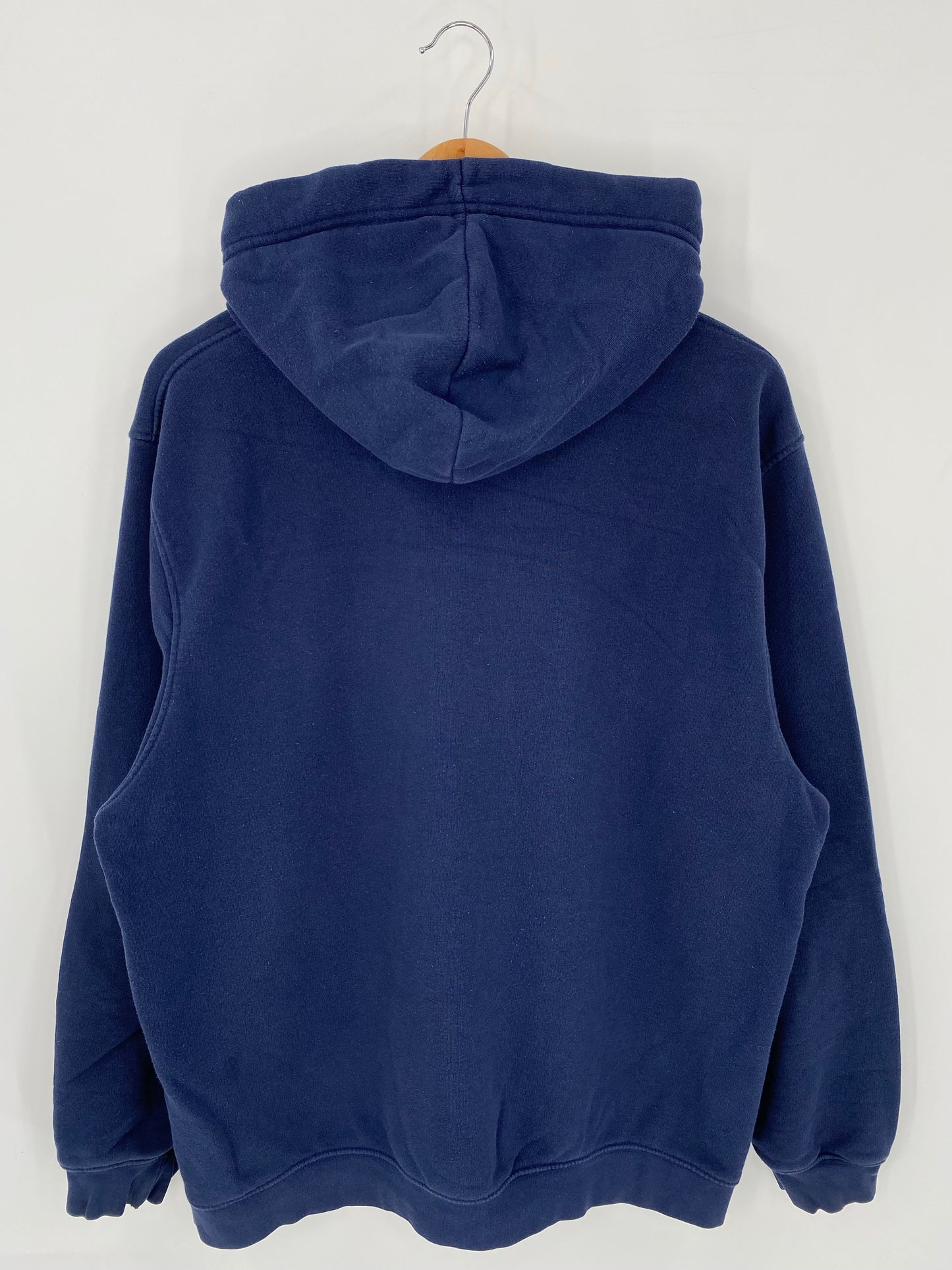 00’ NIKE MINI SWOOSH Size No Tag(approx.XL) Vintage Hoodie Half Zip-up Sweat-shirt/ K7942