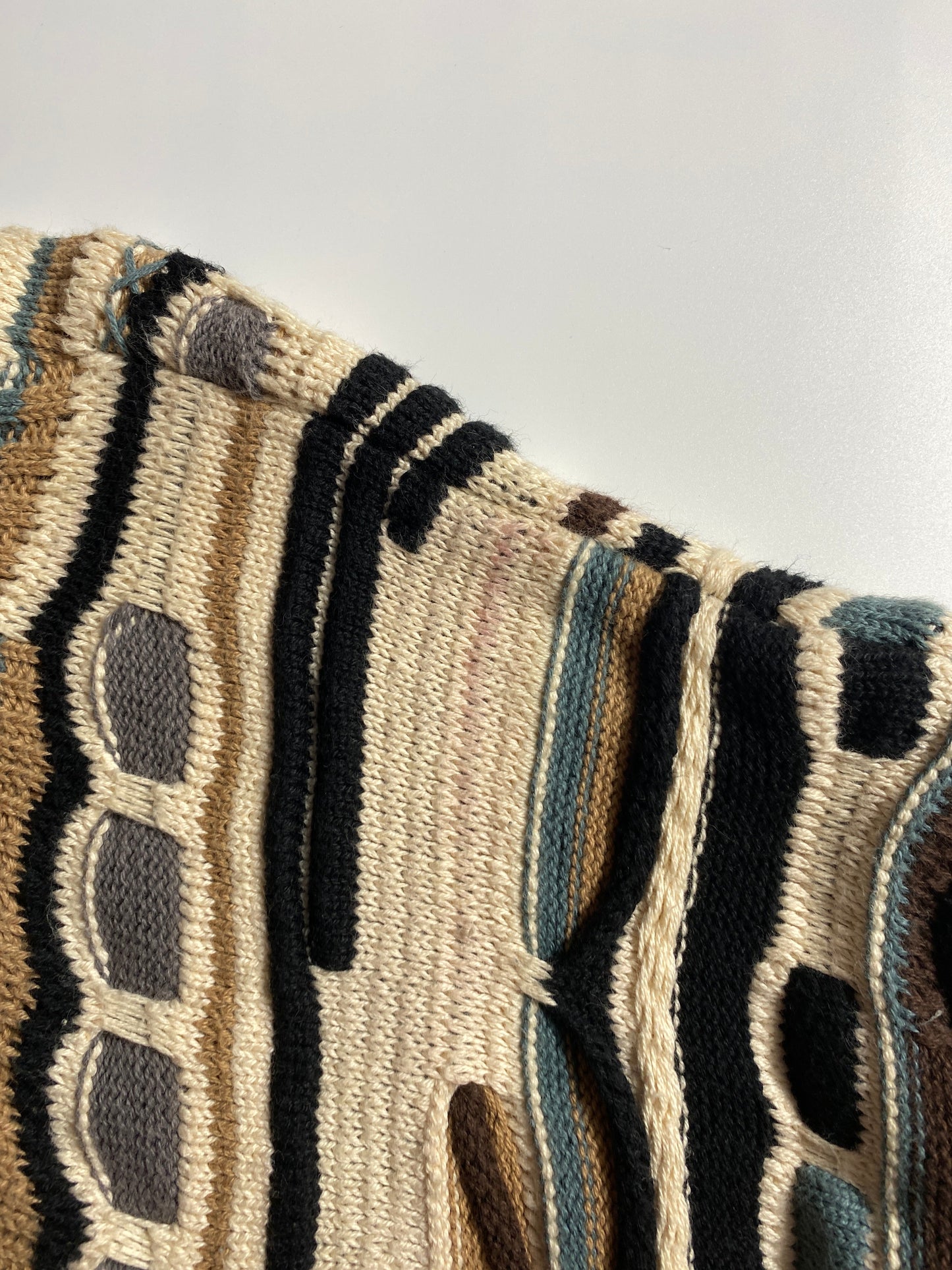 Vintage 3D COOGI Style Size XXL Knit Sweater / A6720