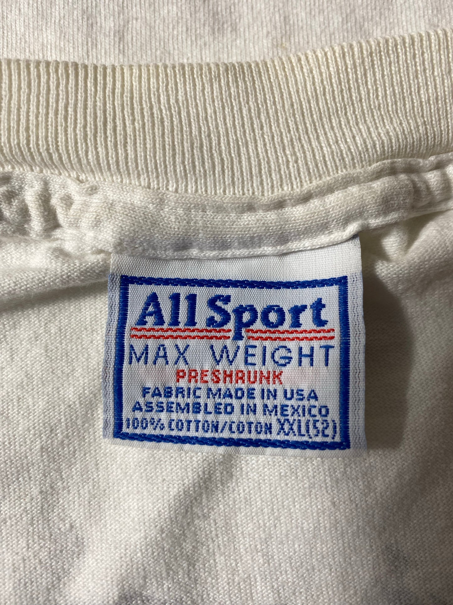 90’s MATT KENSETH Size XXL Vintage Racing T-Shirt / K4787