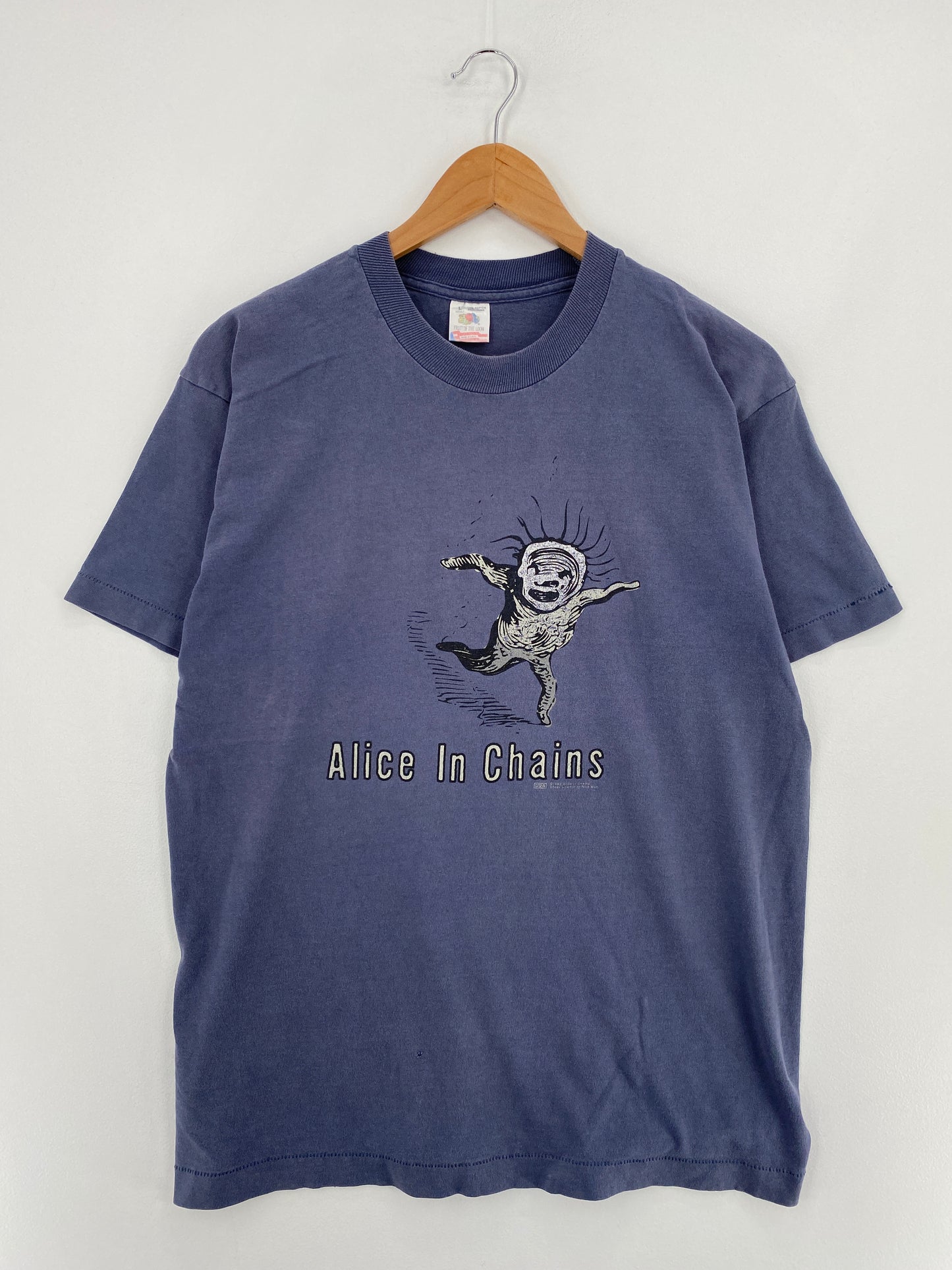 1995 ALICE IN CHAINS Made in USA Size L Vintage Music T-Shirt / E1700T
