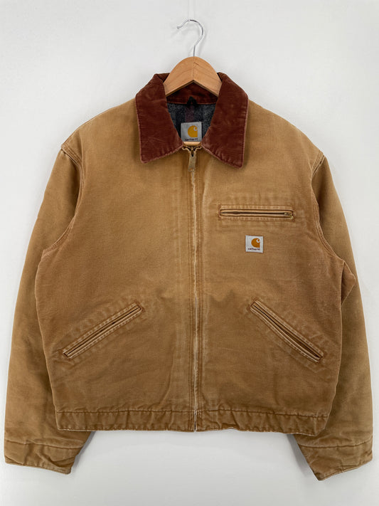 Vintage CARHARTT Size 42(XL) Duck Zip-up Jacket / A8511
