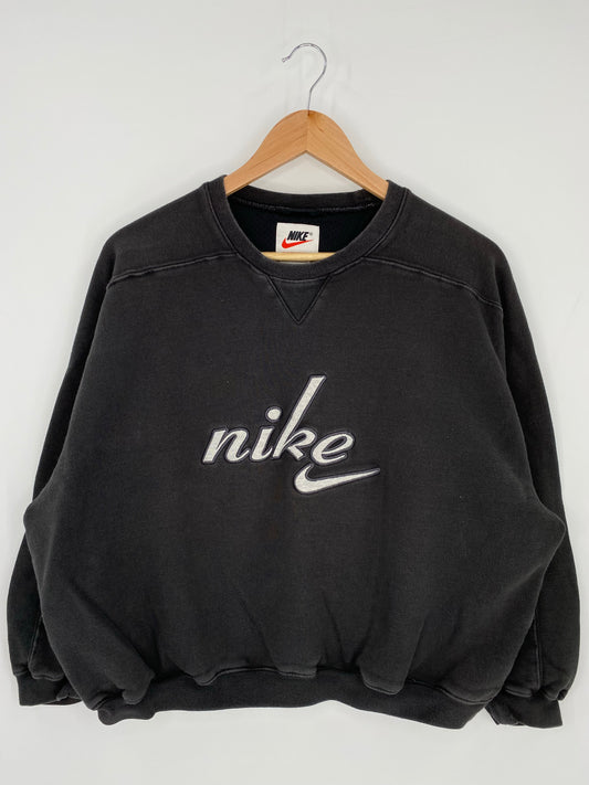 90’s NIKE Size Ladies M Vintage Sweat-shirt / K6249