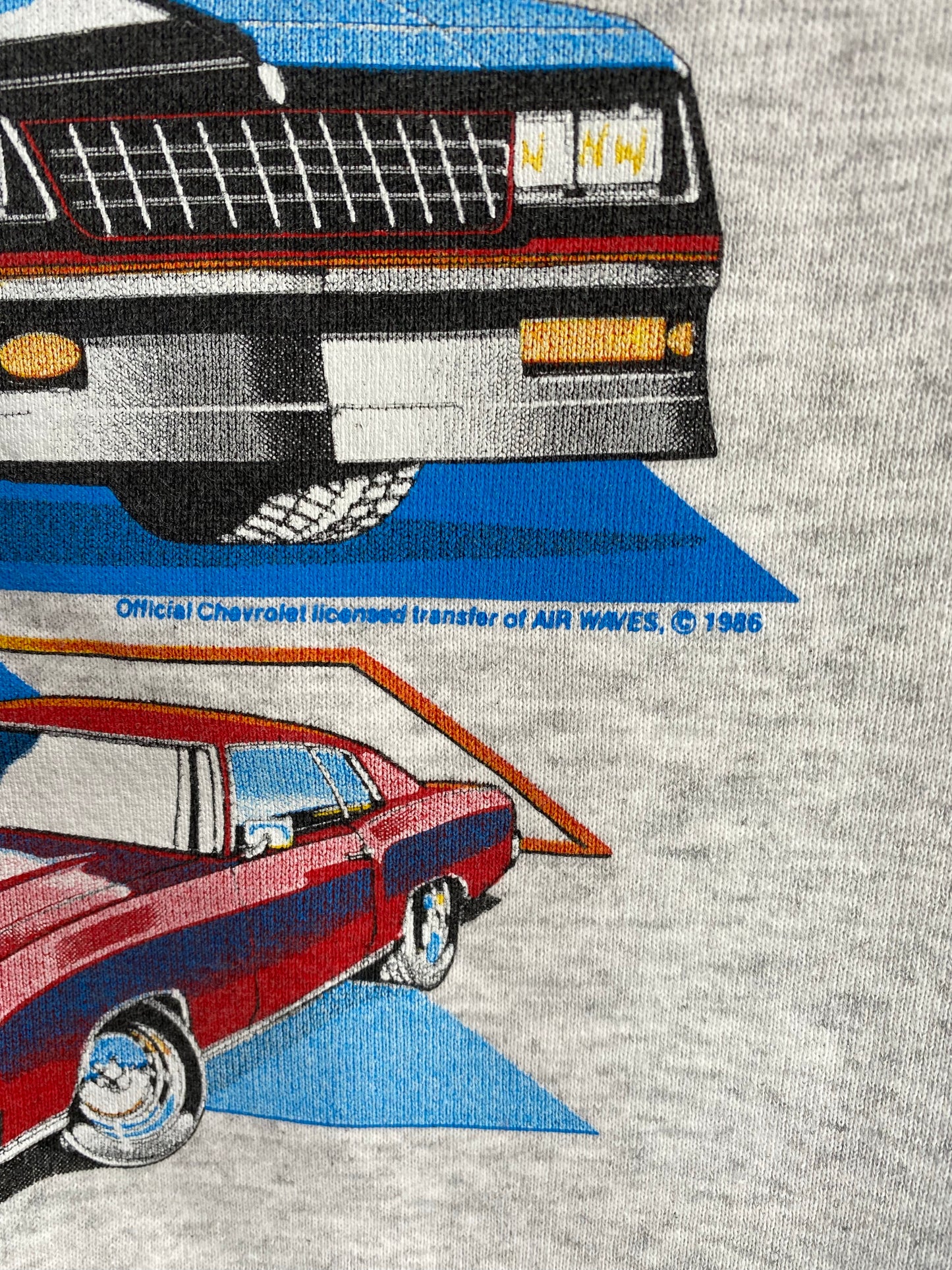 1986 CHEVROLET MONTE CARLO SS Made in USA Size XXL Vintage Sweat-shirt / K9015