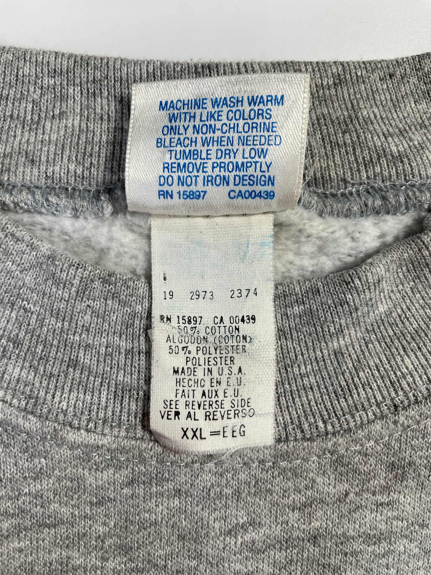 1995 CHICAGO BEARS Made in USA Size XXL Vintage NFL Sweat-Shirt / A9253