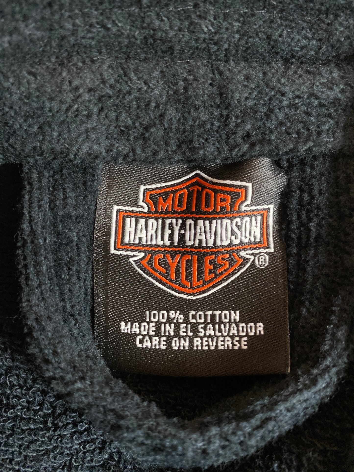 Vintage HARLEY DAVIDSON Size No tag (Approx.L-XXL) Bath robe / 9789