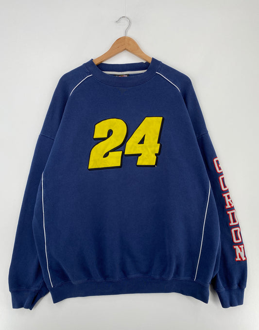 Vintage NASCAR GORDON Size XXXL Racing Sweat- Shirt / E1654S