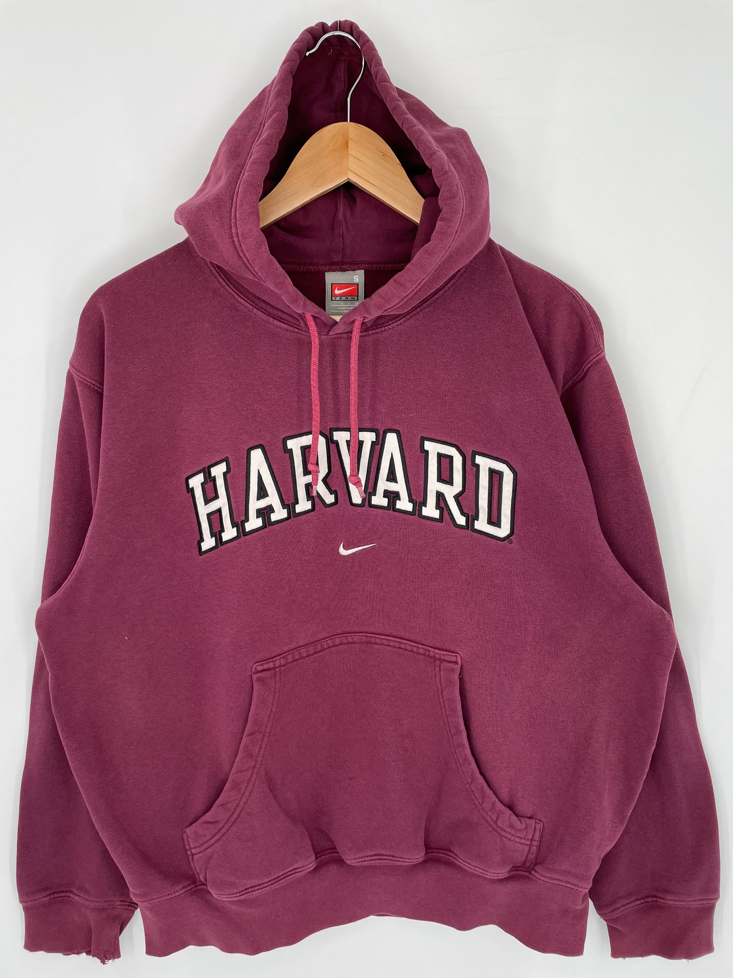 00' NIKE HARVARD Size S College Hoodie Sweat-shirt / K9803