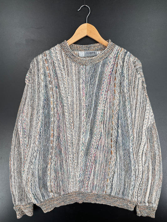 Vintage COOGI Style Size XL Cotton Knit Sweater / E3393K
