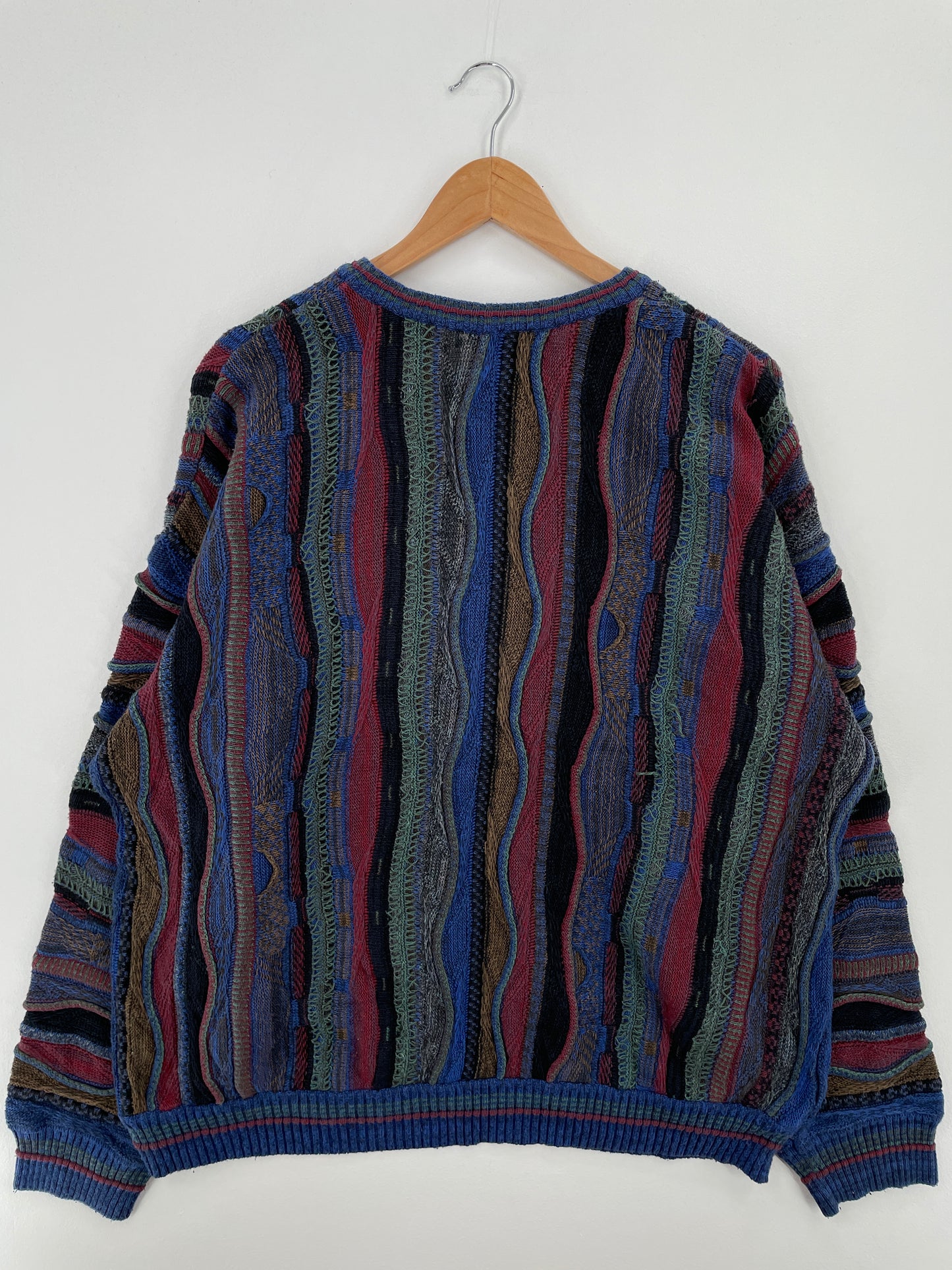 Vintage 3D COOGI- Style Size XL Knit Sweater / A8455